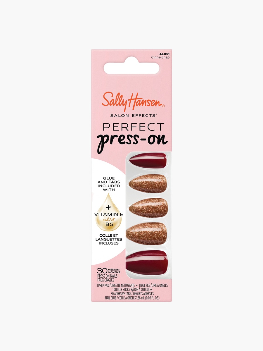 Glitter Almond Press-On Nails-27g
