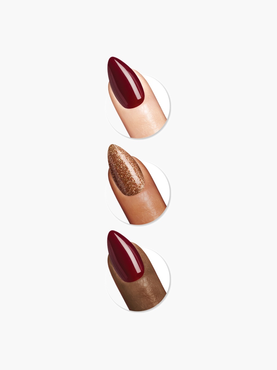 Glitter Almond Press-On Nails-27g