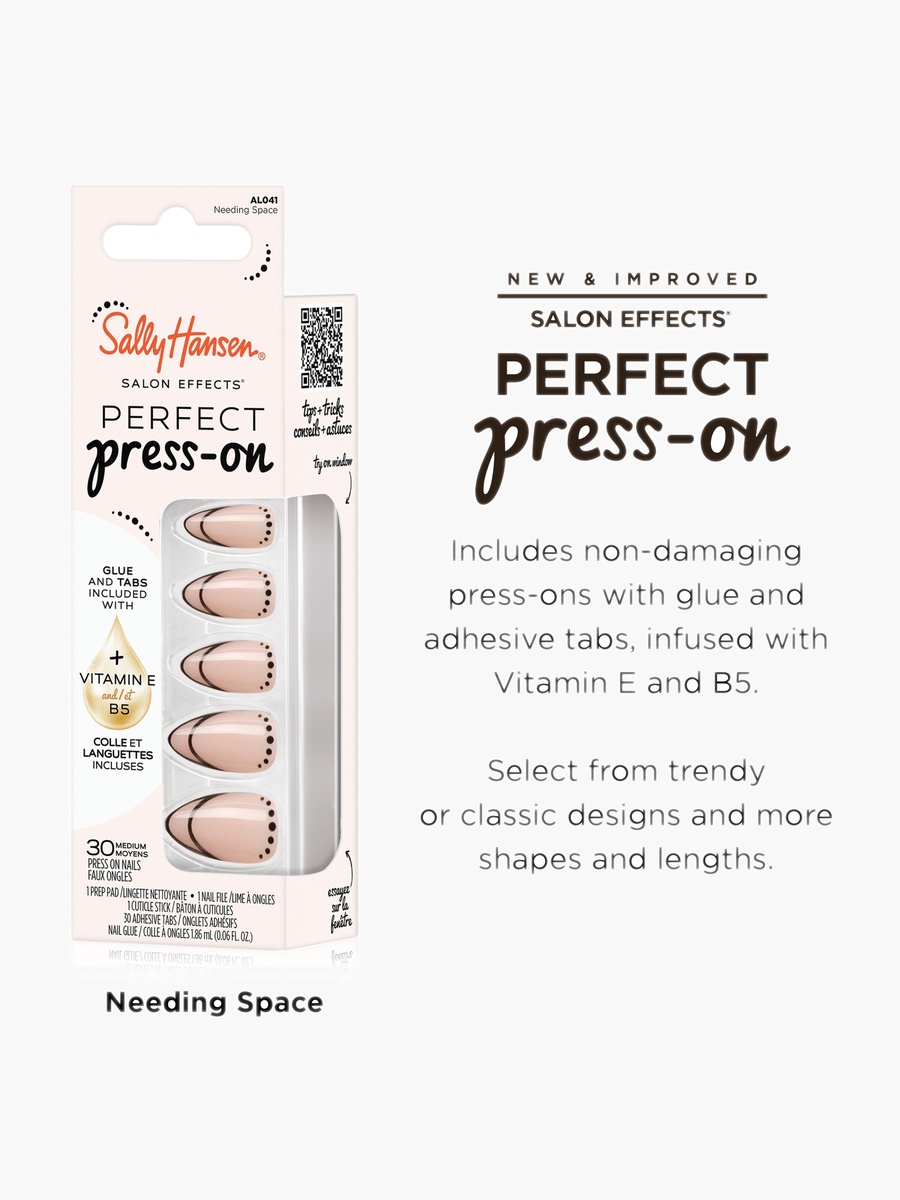 Patterned Press-On Nails Set-27g