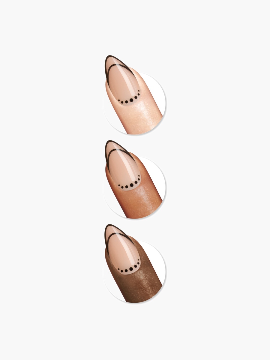 Patterned Press-On Nails Set-27g