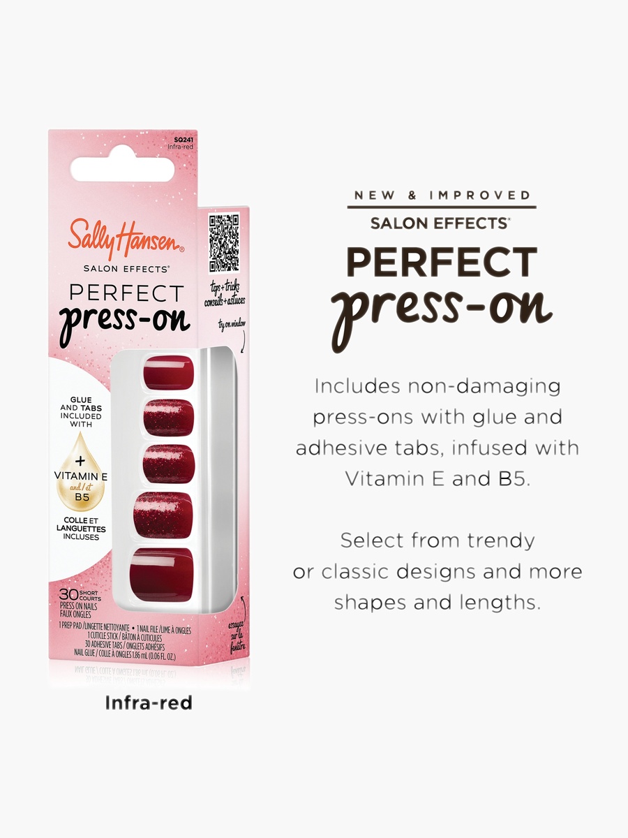 Glitter Press-On Nails Set-27g