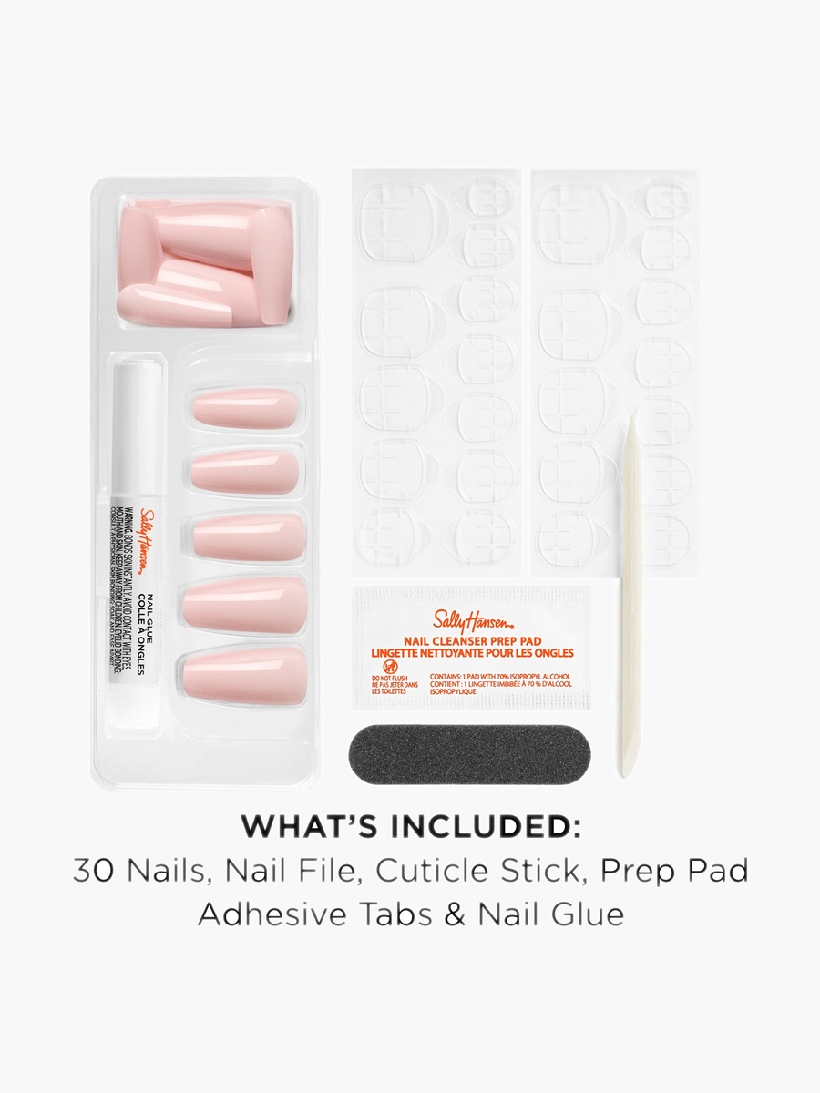 Glossy Press-On Nails Set-27g