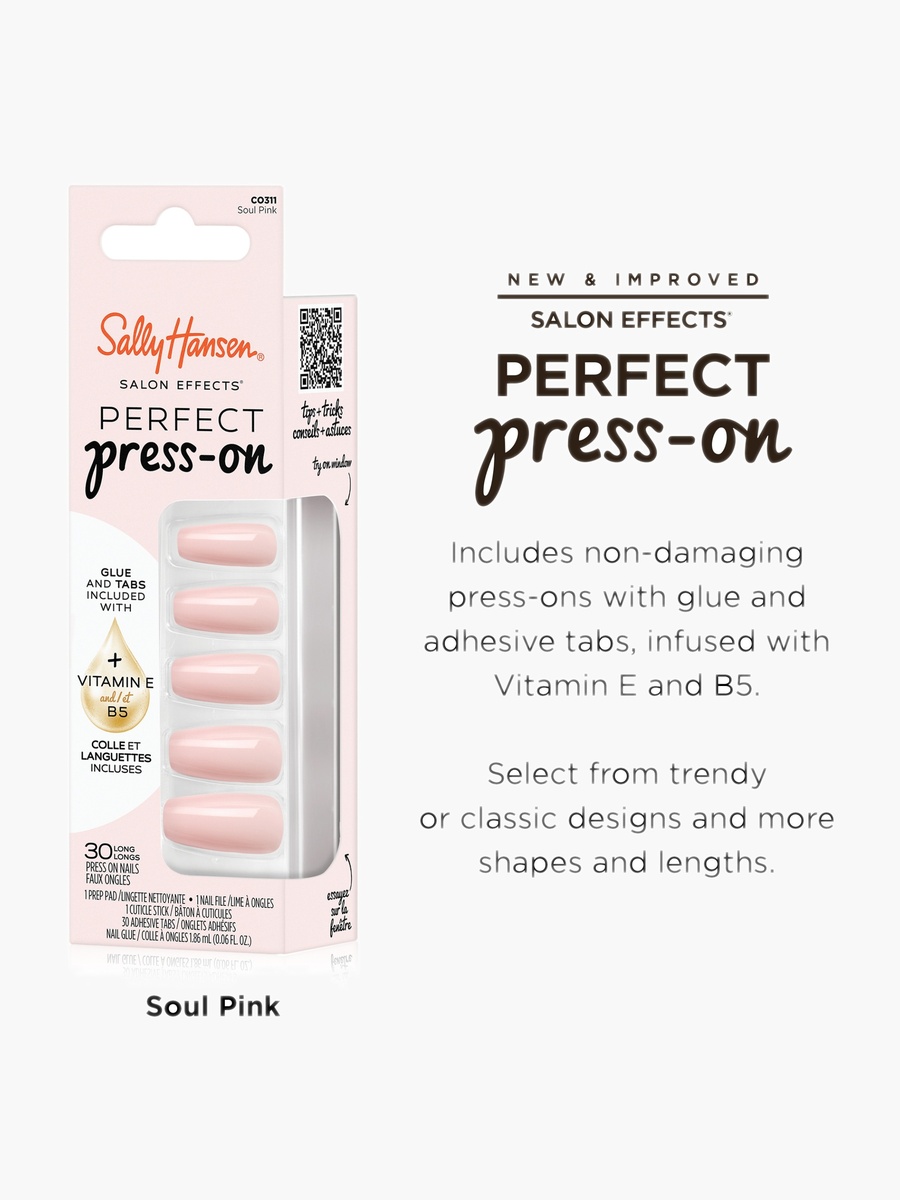 Glossy Press-On Nails Set-27g