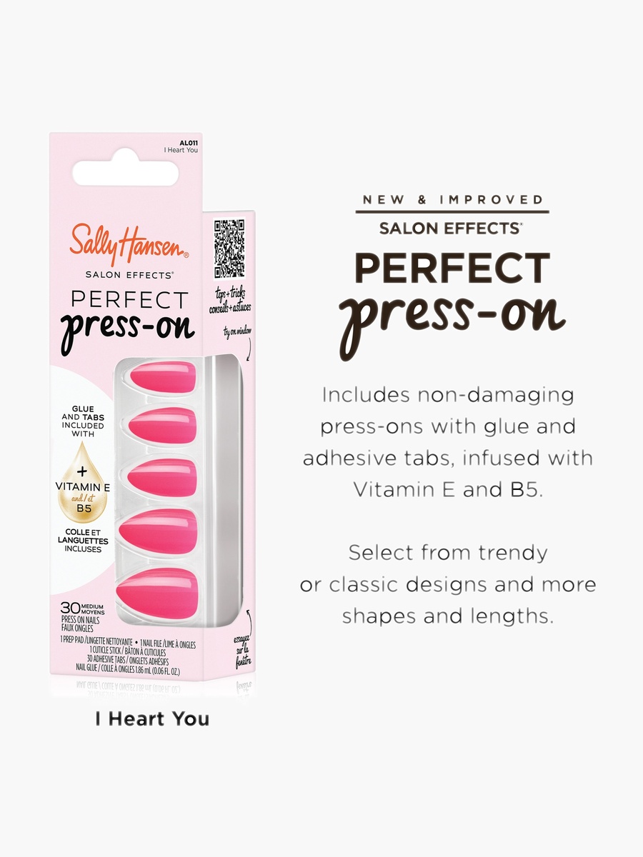 Glossy Press-On Nails Set-27g