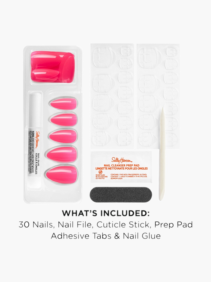 Glossy Press-On Nails Set-27g