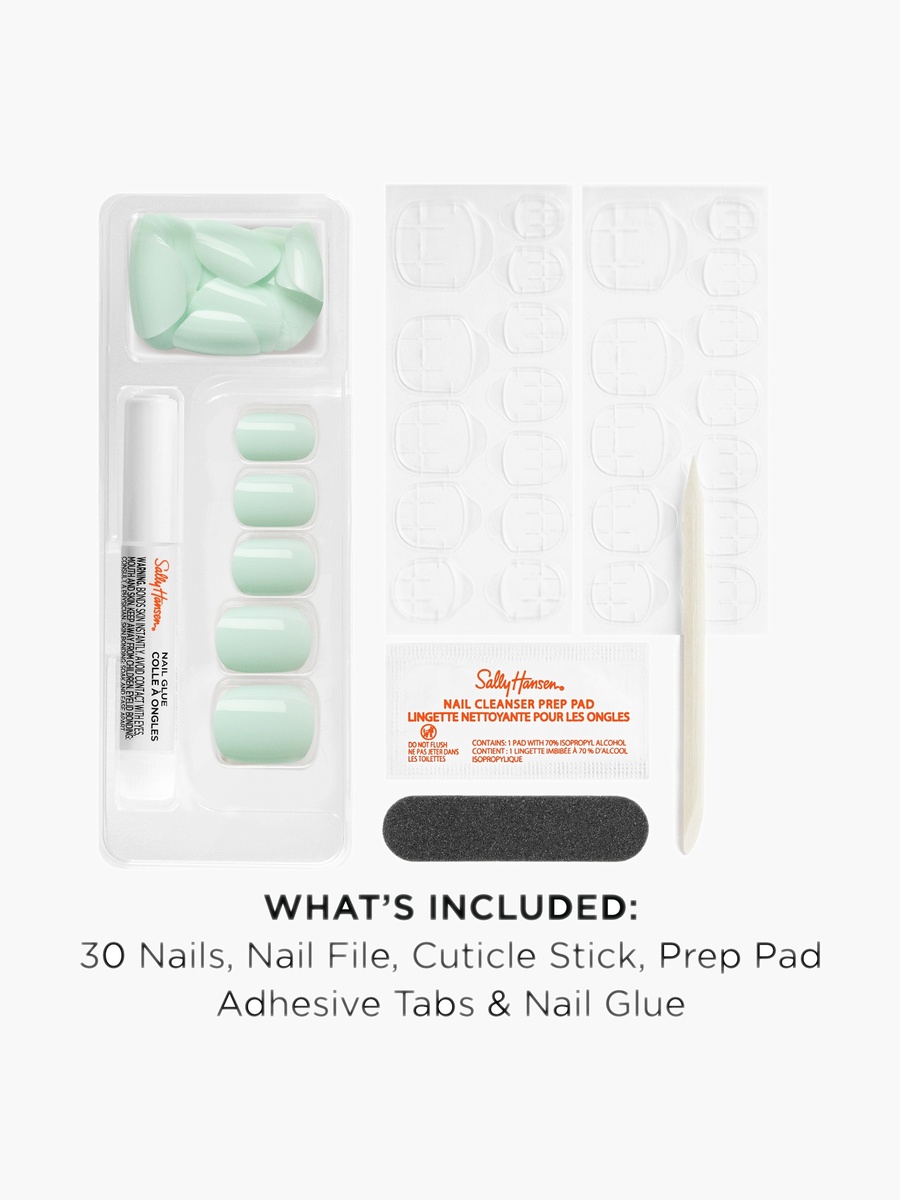 Glossy Press-On Nails Set-27g