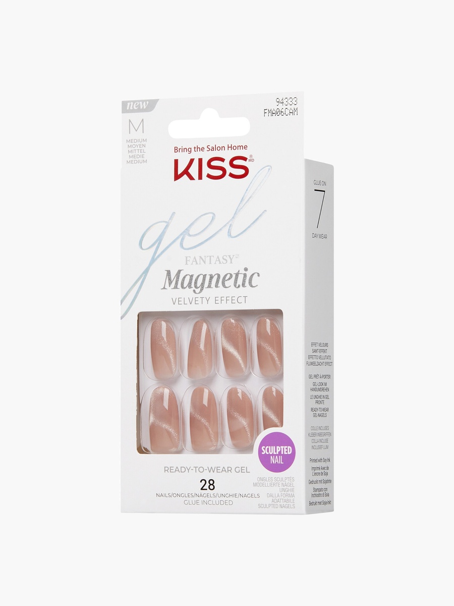 Magnetic Gel Velvety Effect Nails