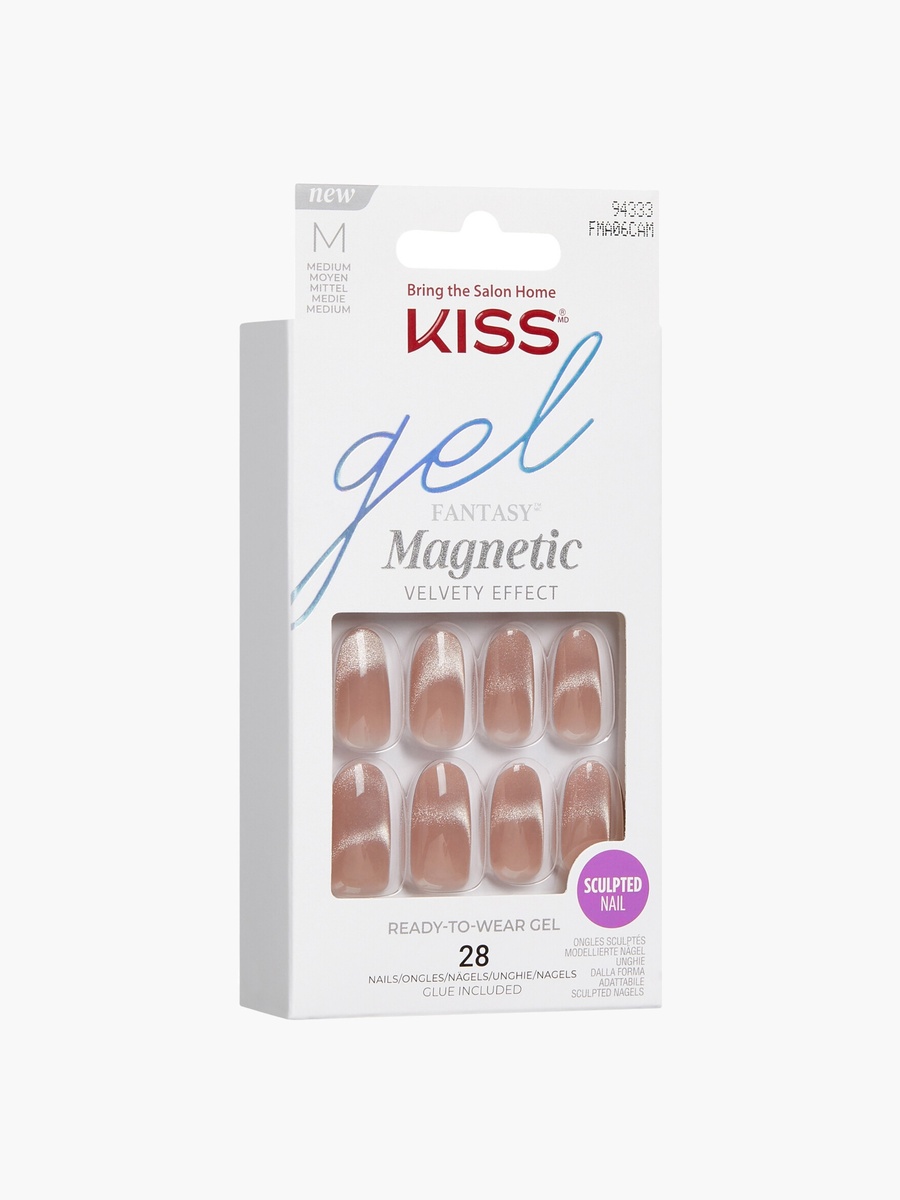 Magnetic Gel Velvety Effect Nails