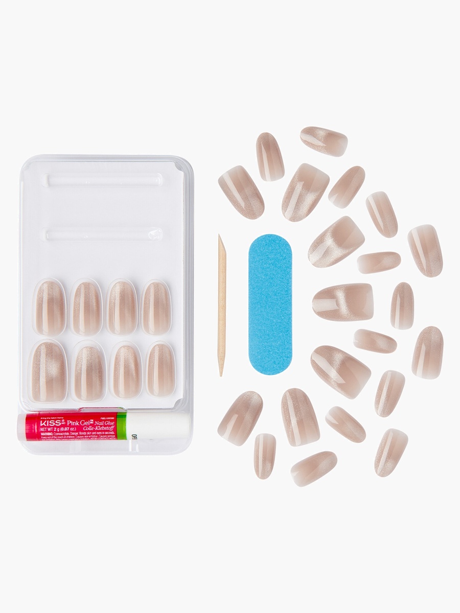 Magnetic Gel Velvety Effect Nails