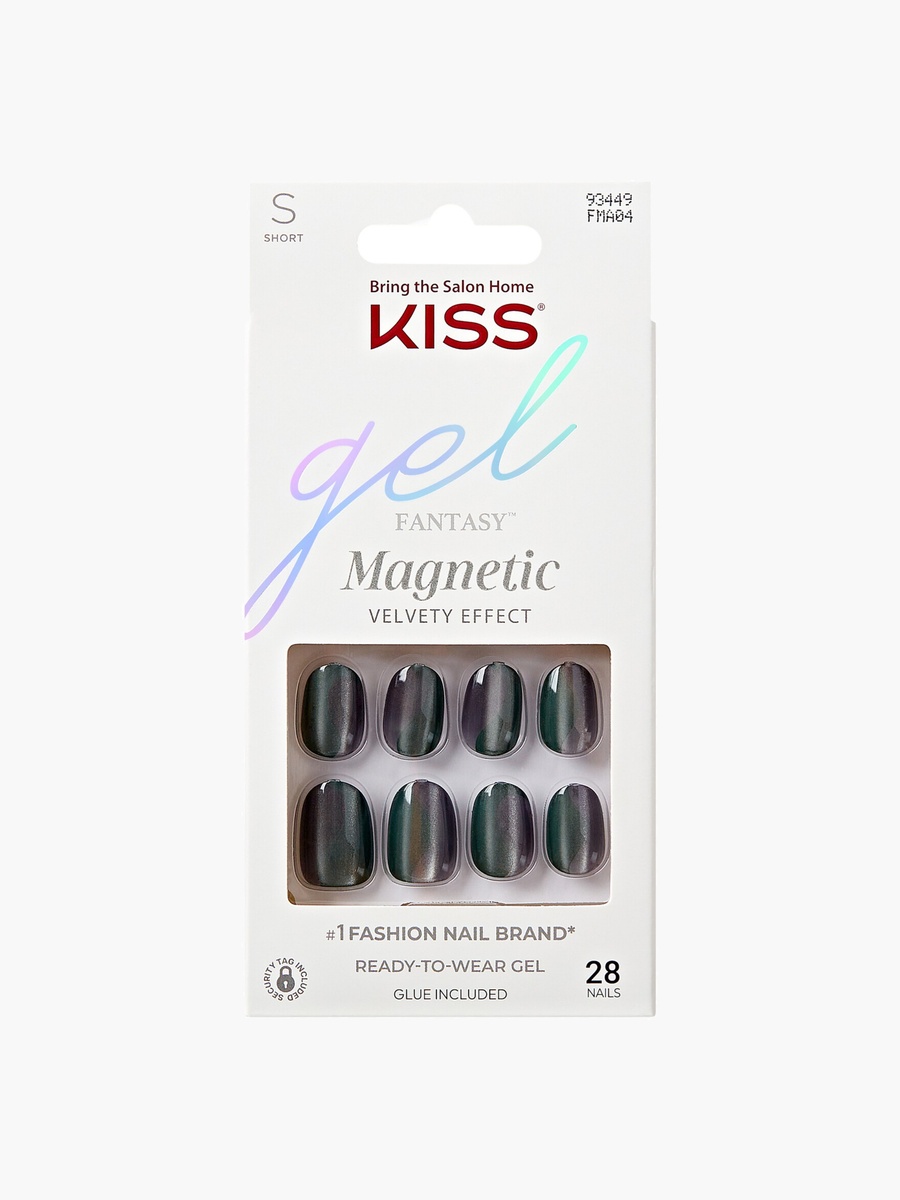 Magnetic Gel Velvety Effect Nails