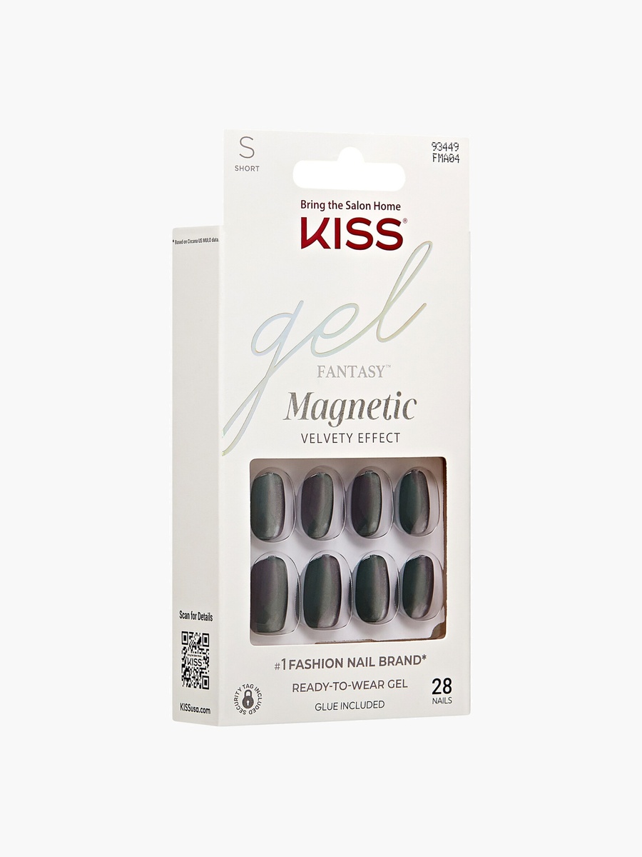 Magnetic Gel Velvety Effect Nails