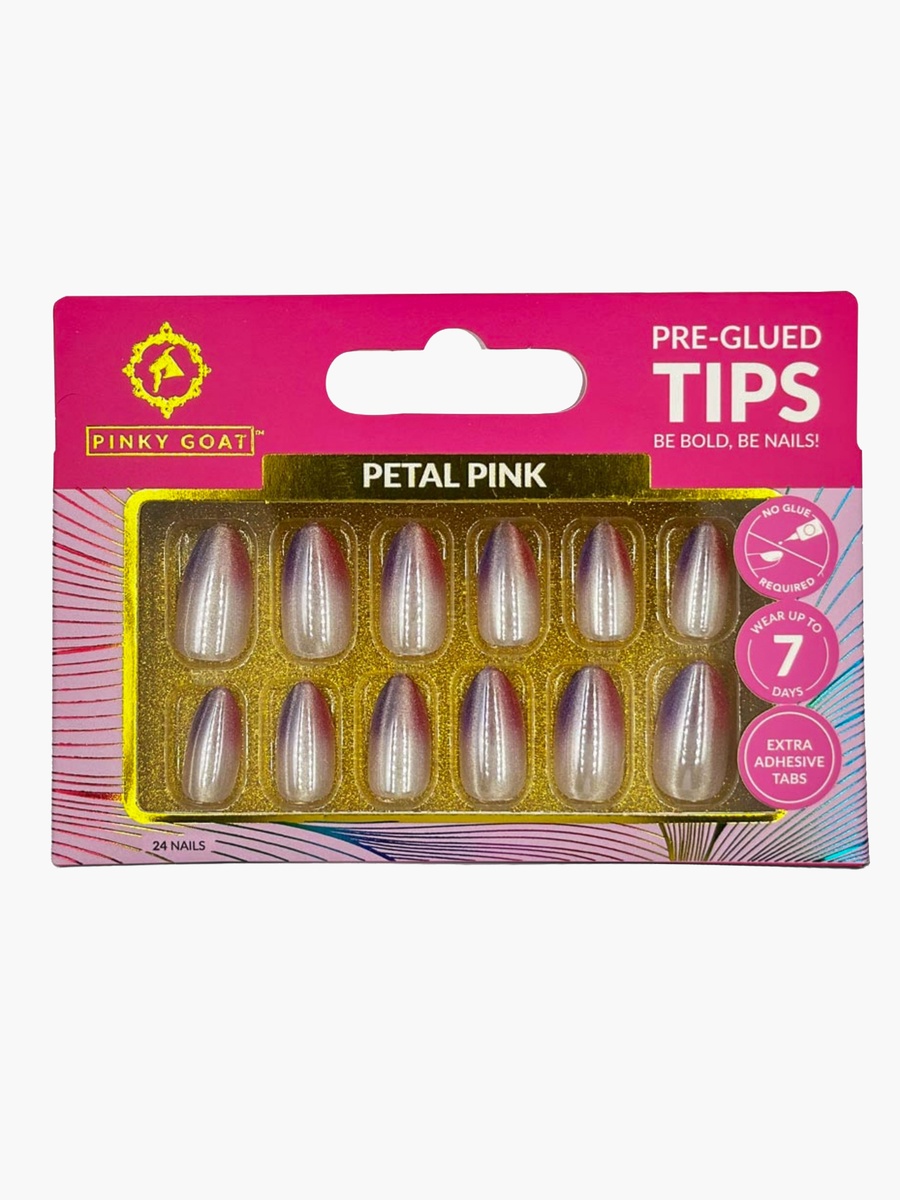 Classic French Pre-Glued Nails