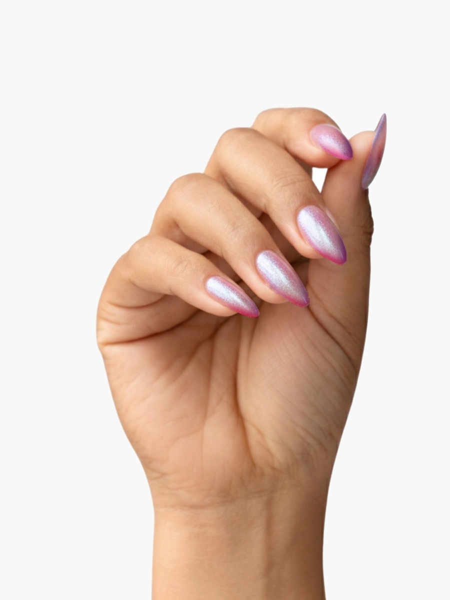 Classic French Pre-Glued Nails