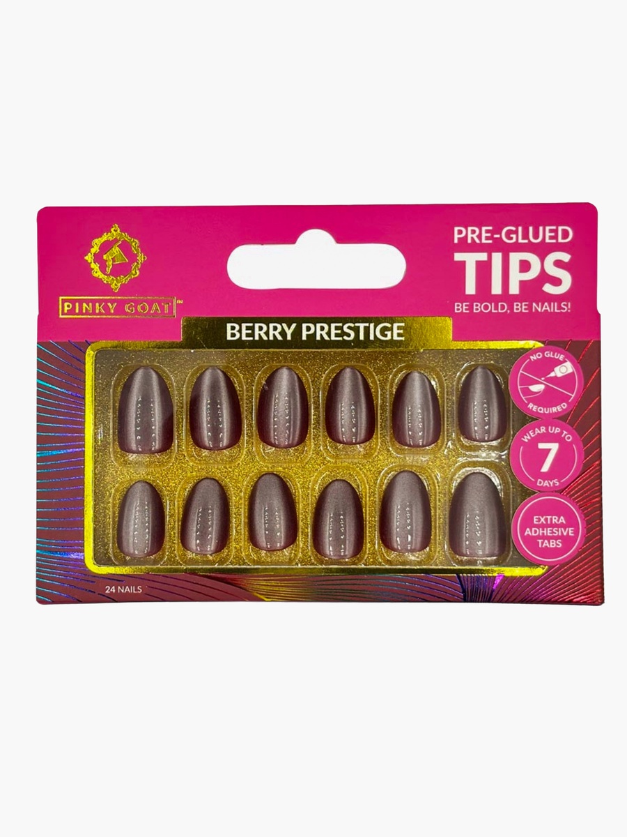 Classic French Pre-Glued Nails