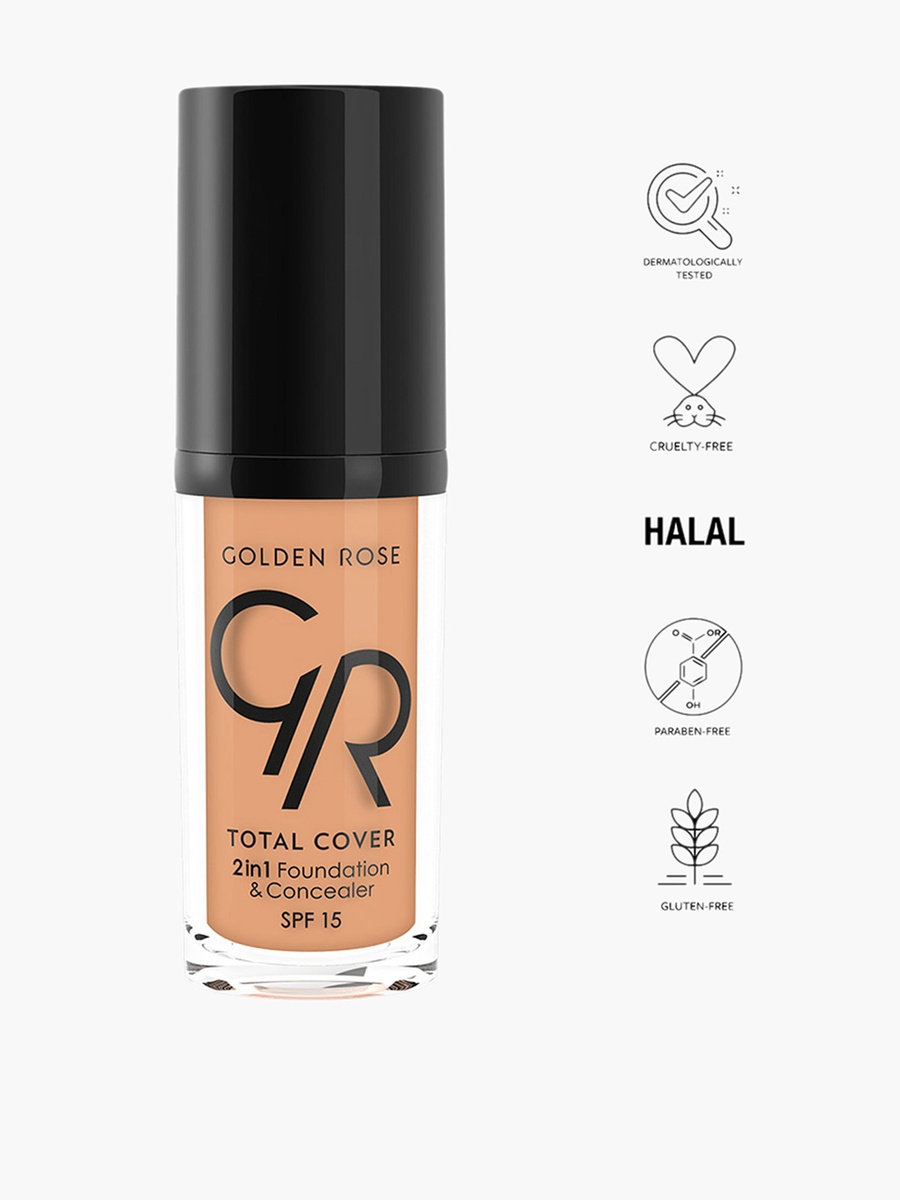 Total Cover 2-in-1 Foundation and Concealer