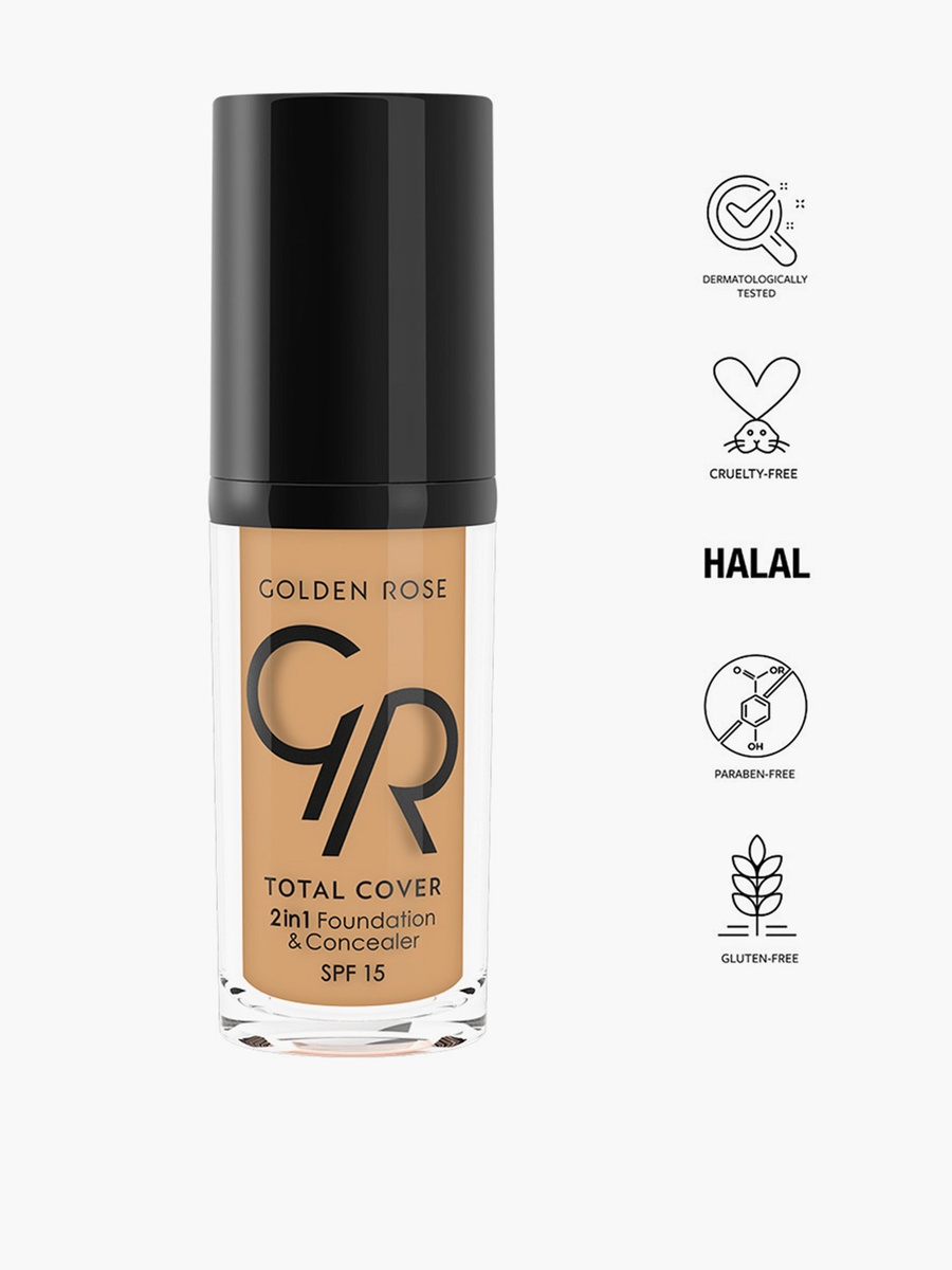 Total Cover 2-in-1 Foundation and Concealer