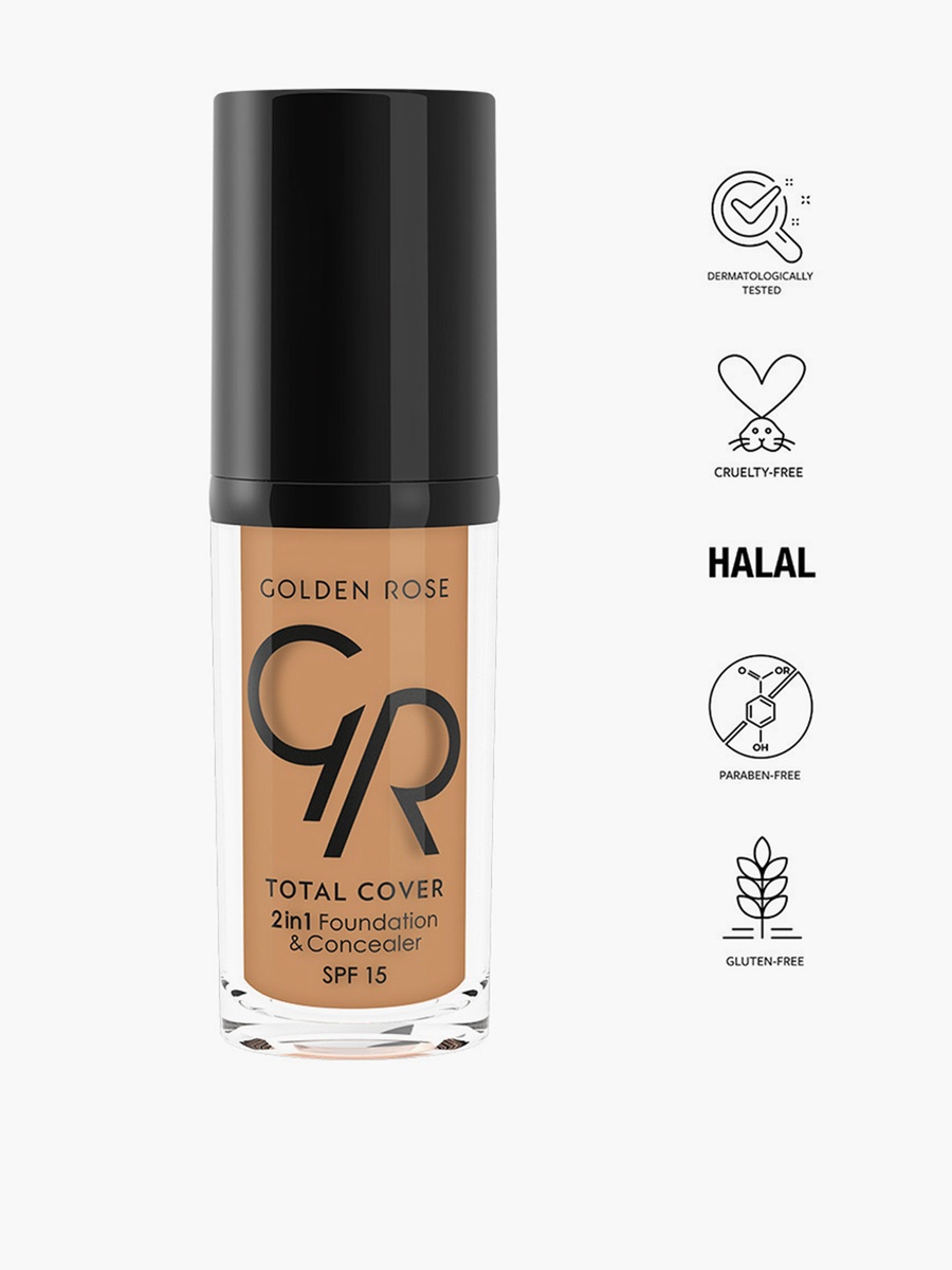 Total Cover 2-in-1 Foundation and Concealer