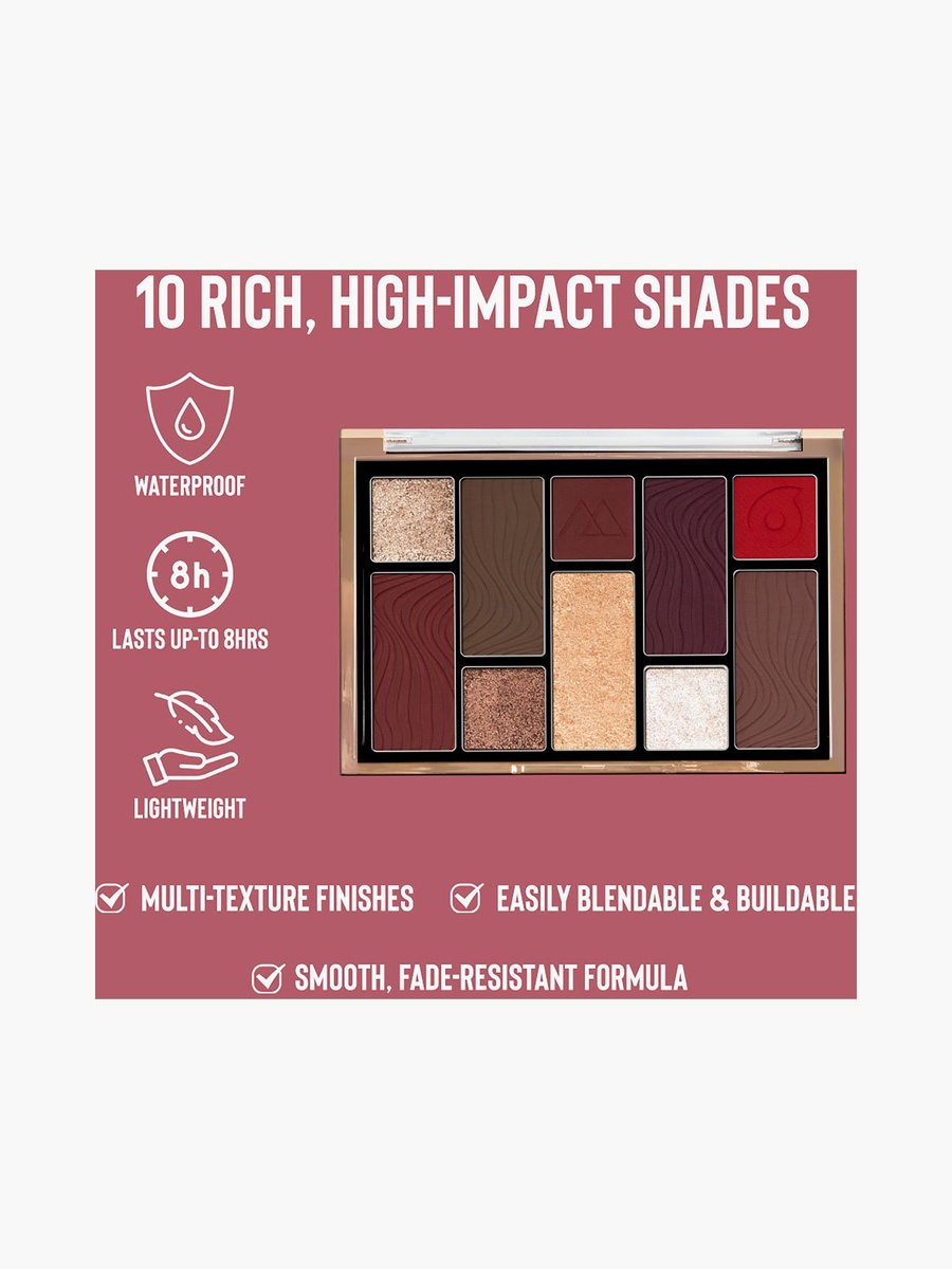 10 Color Eyeshadow Palette 15g