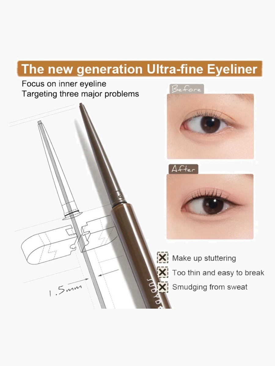 Ultrafine Eyeliner - 01Black Brown