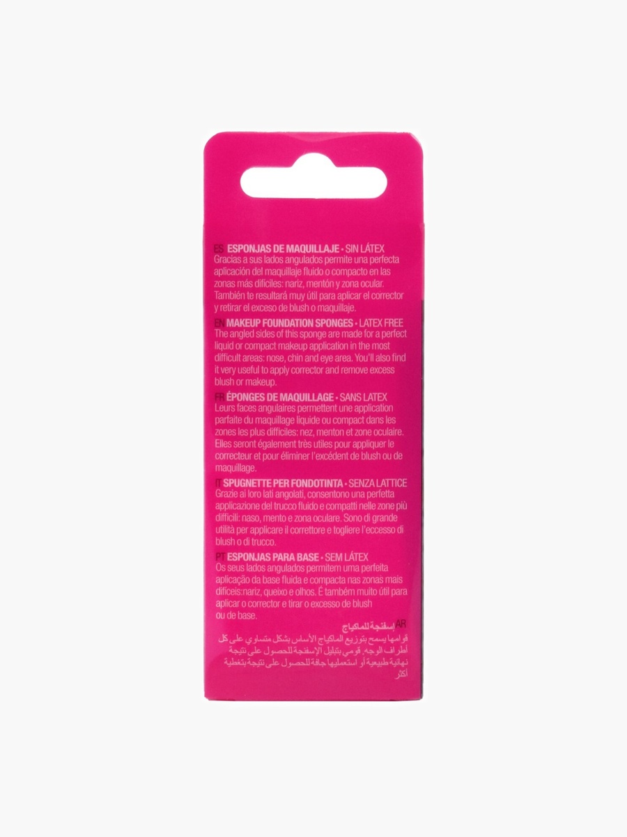 Latex Free Angled Foundation Sponges