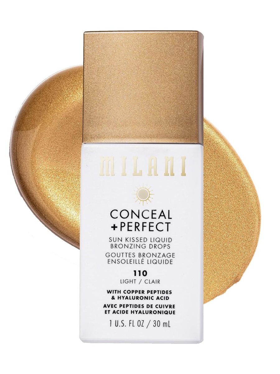 Conceal and Perfect Sun Kissed Liquid Bronzing Drops with Copper Peptides 30 ml