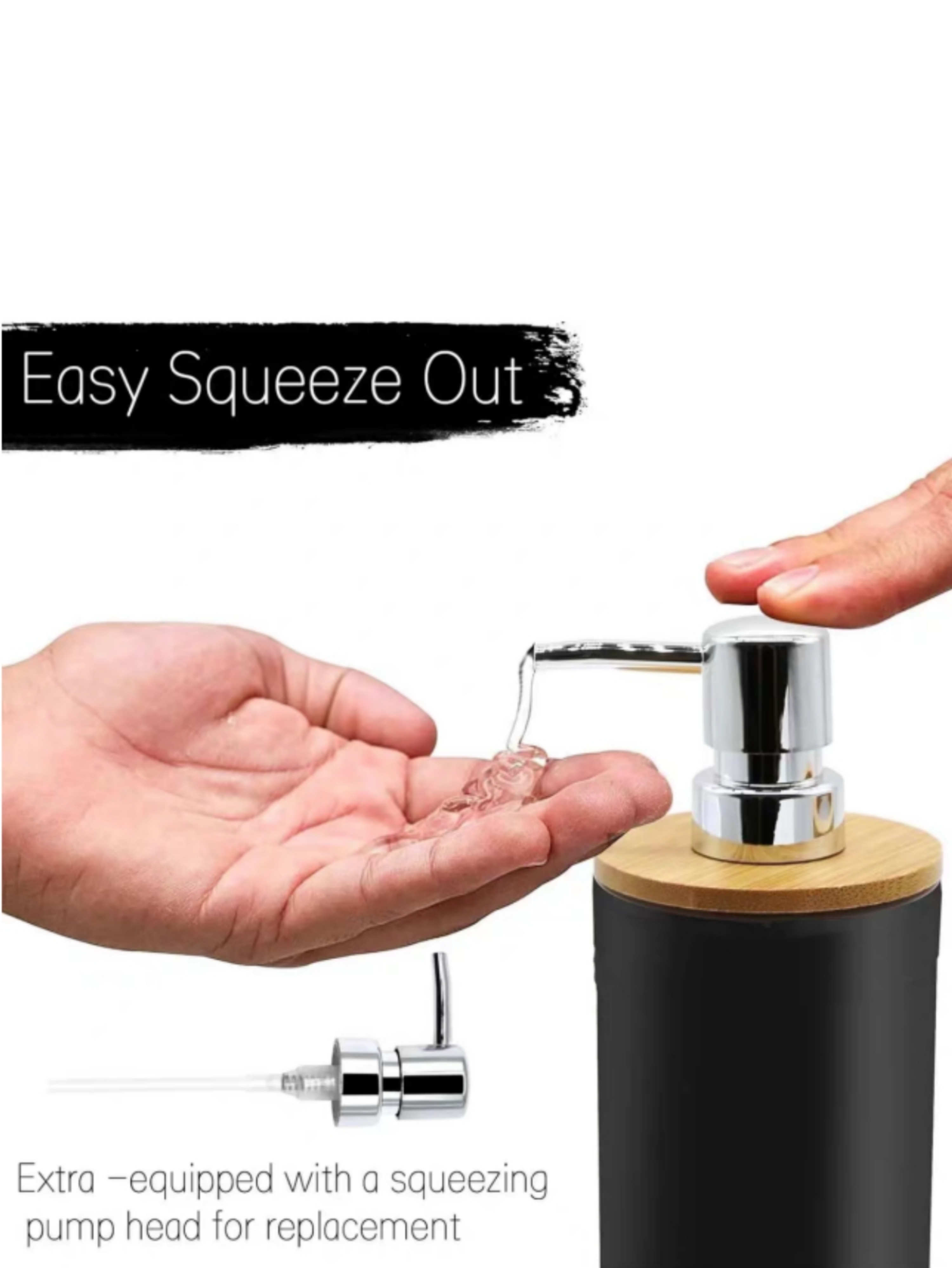 6-Piece  Bathroom Accessory Set with Trash Can And Toilet Brush