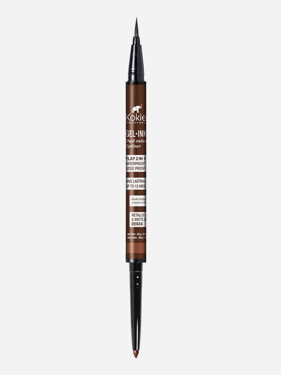Gel Ink Dual  Eneded Eyeliner - Brown