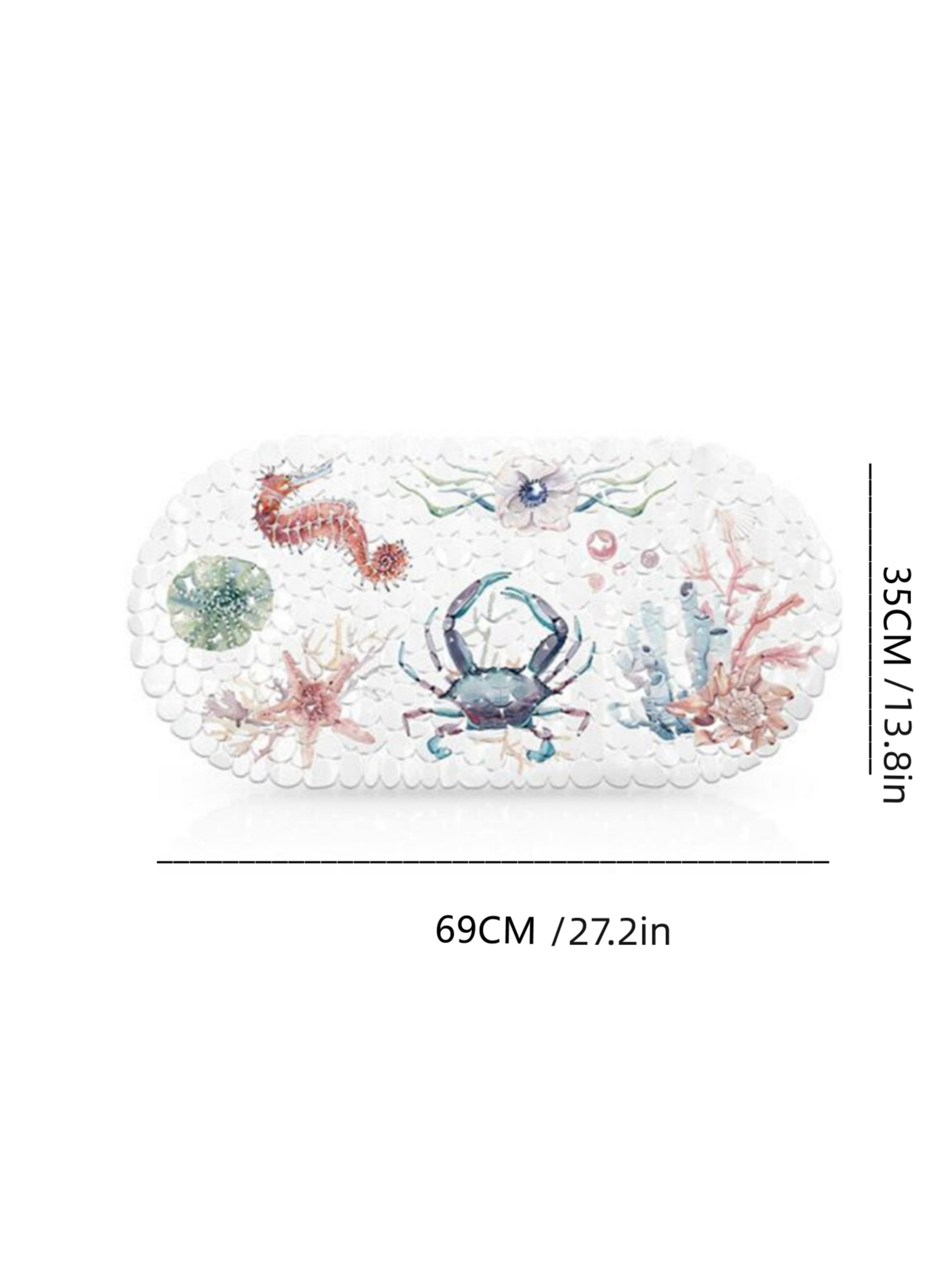 Multi Printed Bath Mat