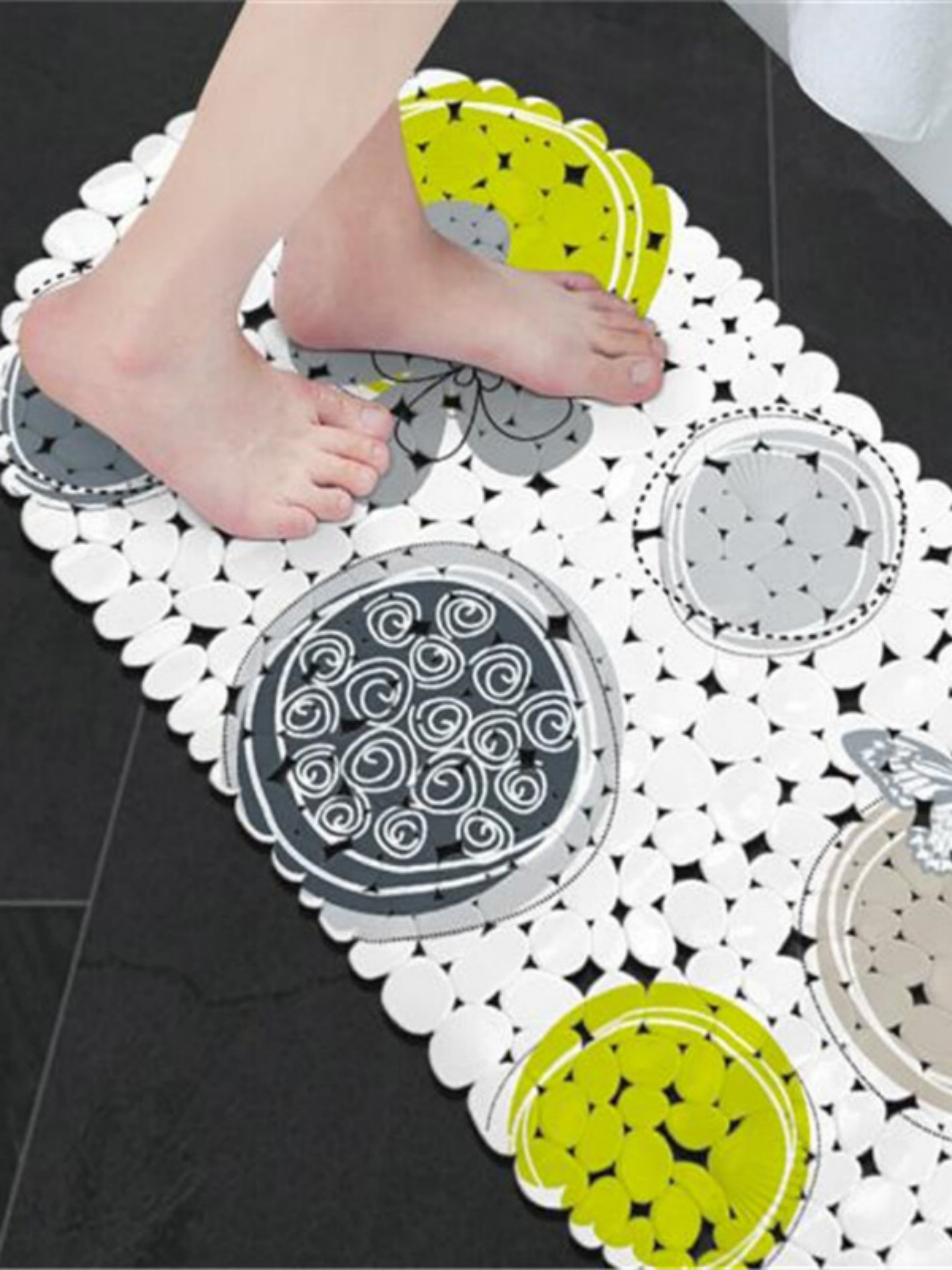 Multi Printed Bath Mat