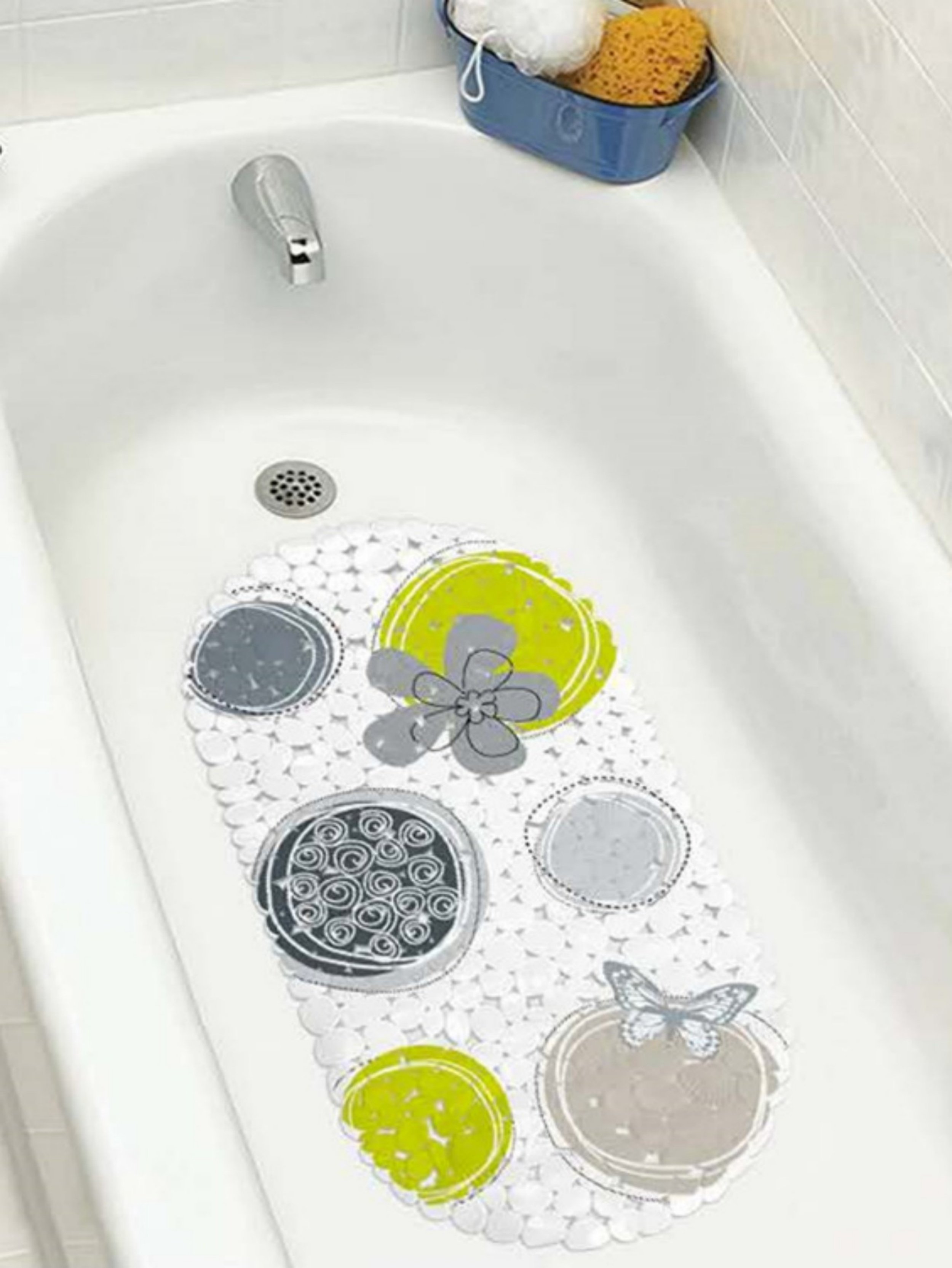 Multi Printed Bath Mat