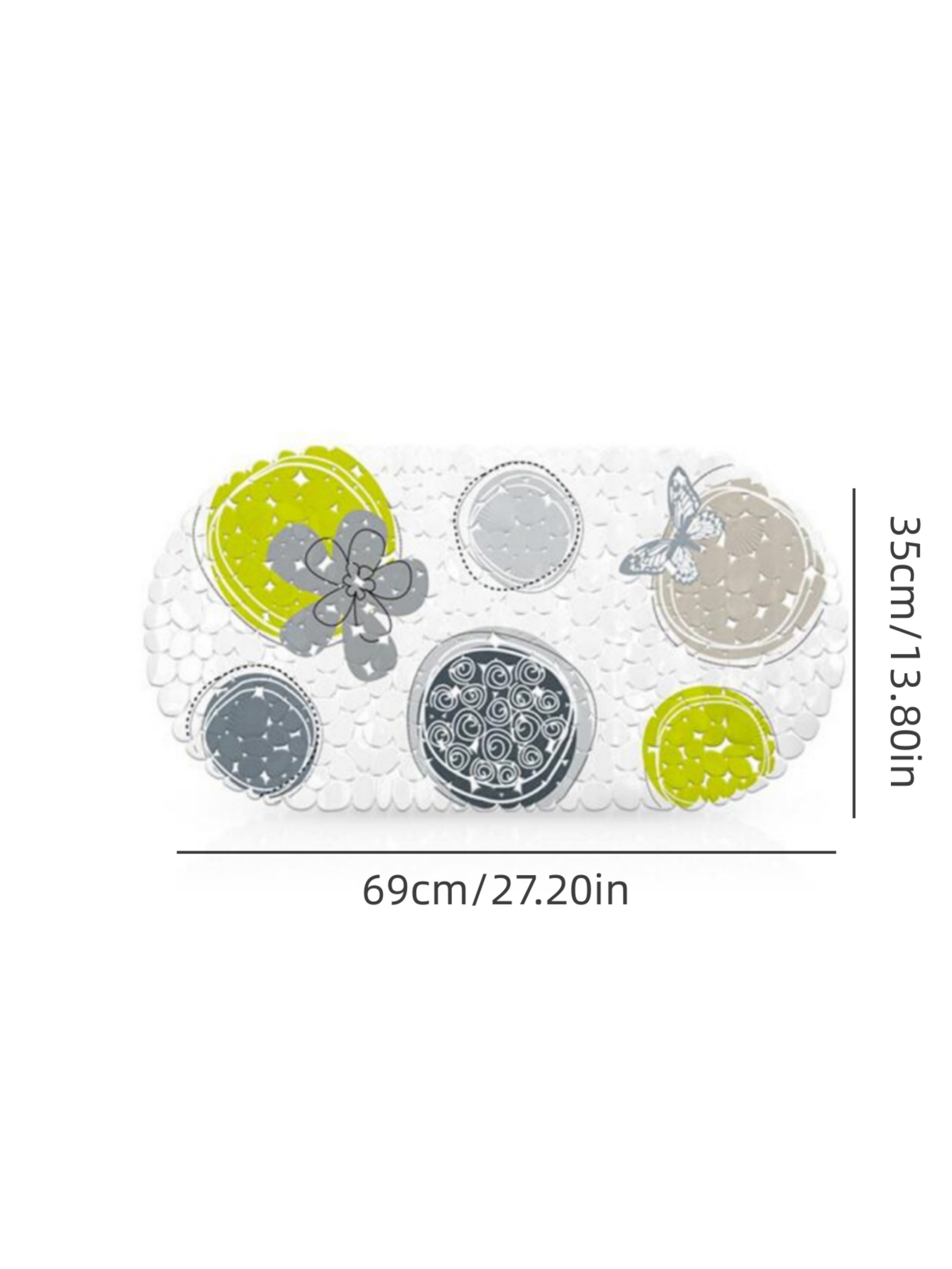 Multi Printed Bath Mat