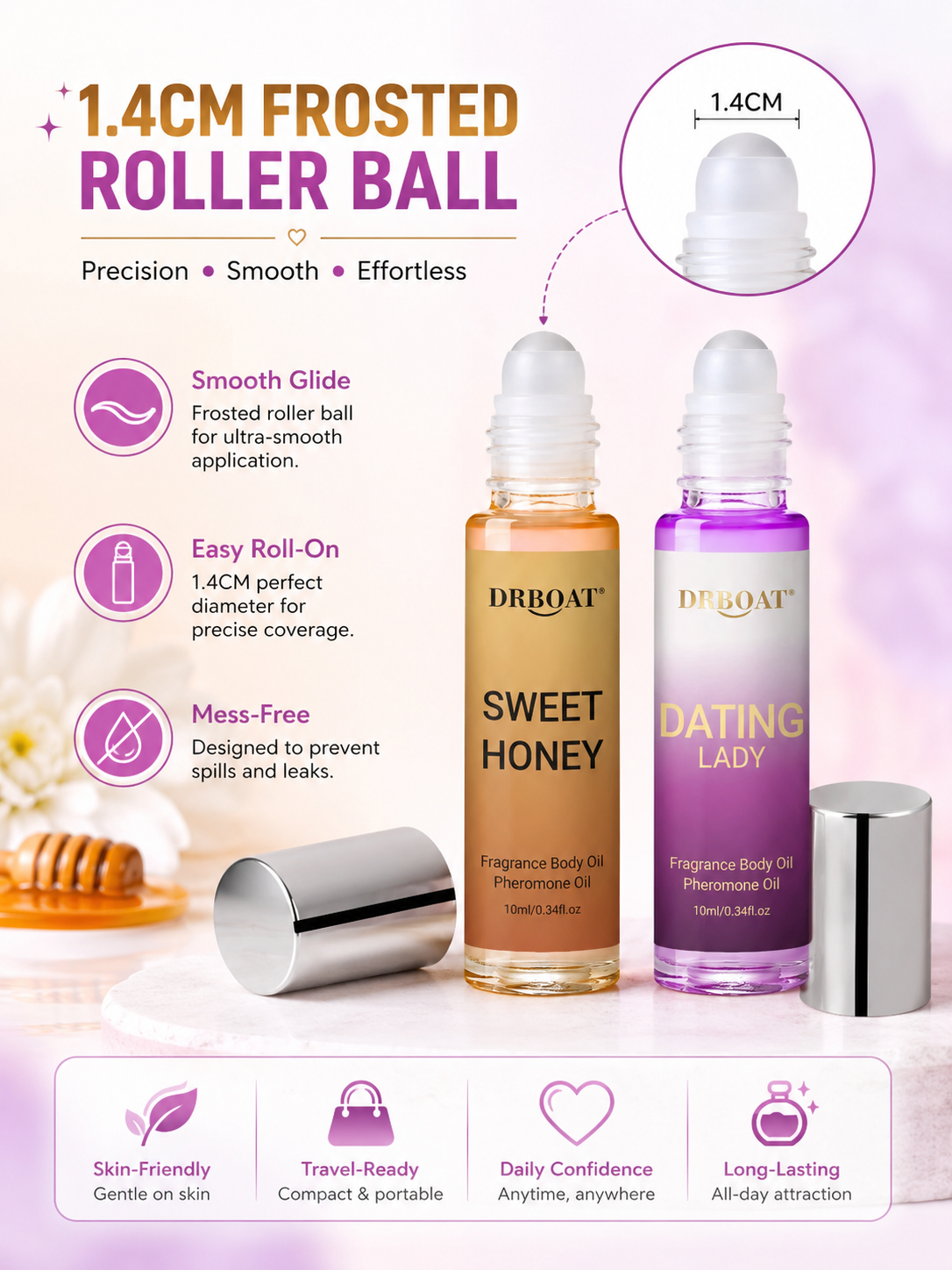 Sweet Honey and Dating Lady Pheromone Oil Set