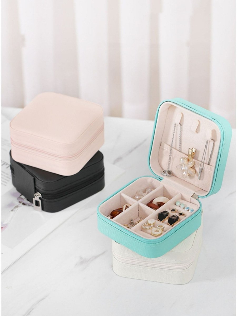 Green Solid Jewelry Organizer