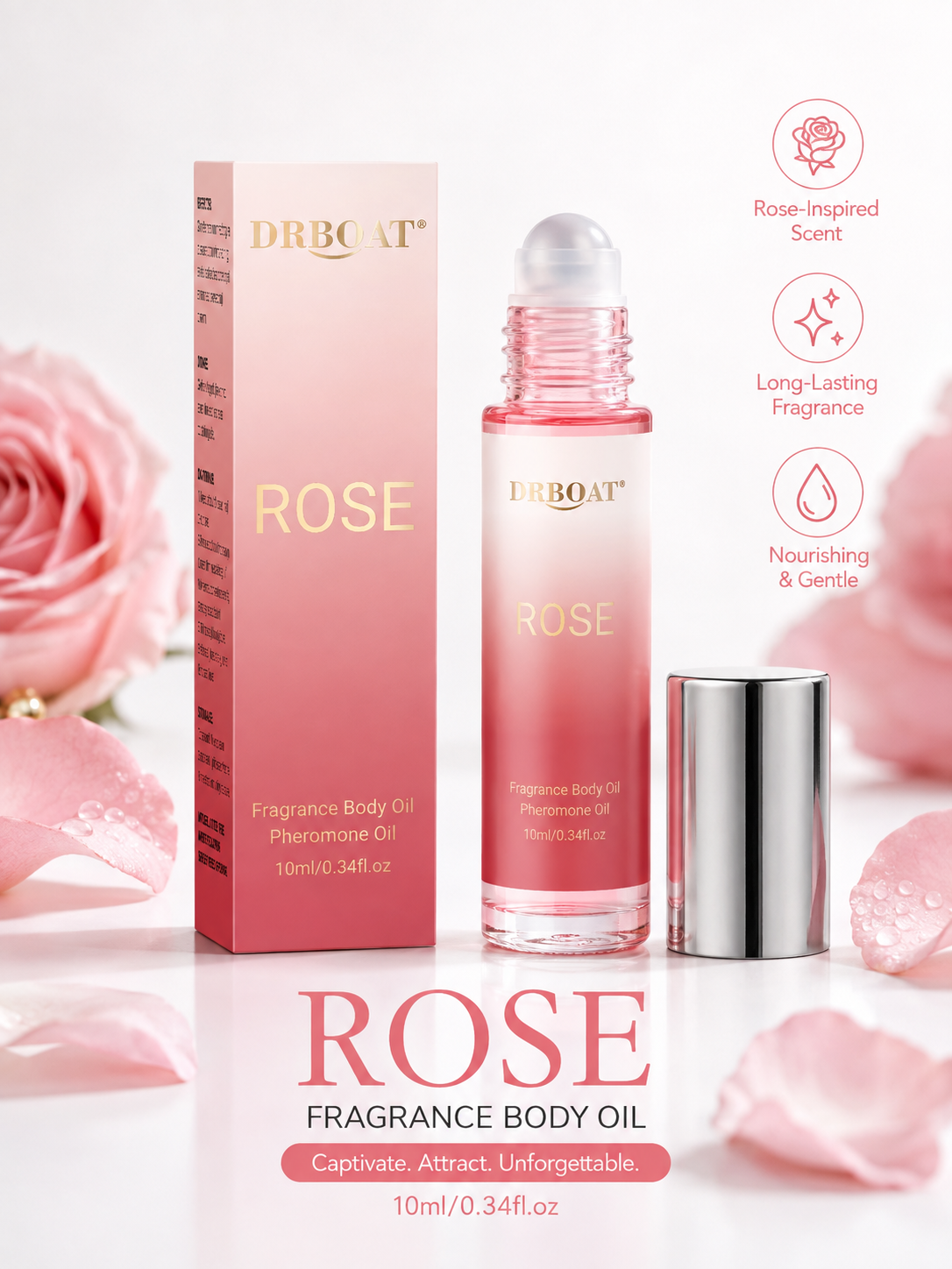 Rose Floral Pheromone Oil 10Ml