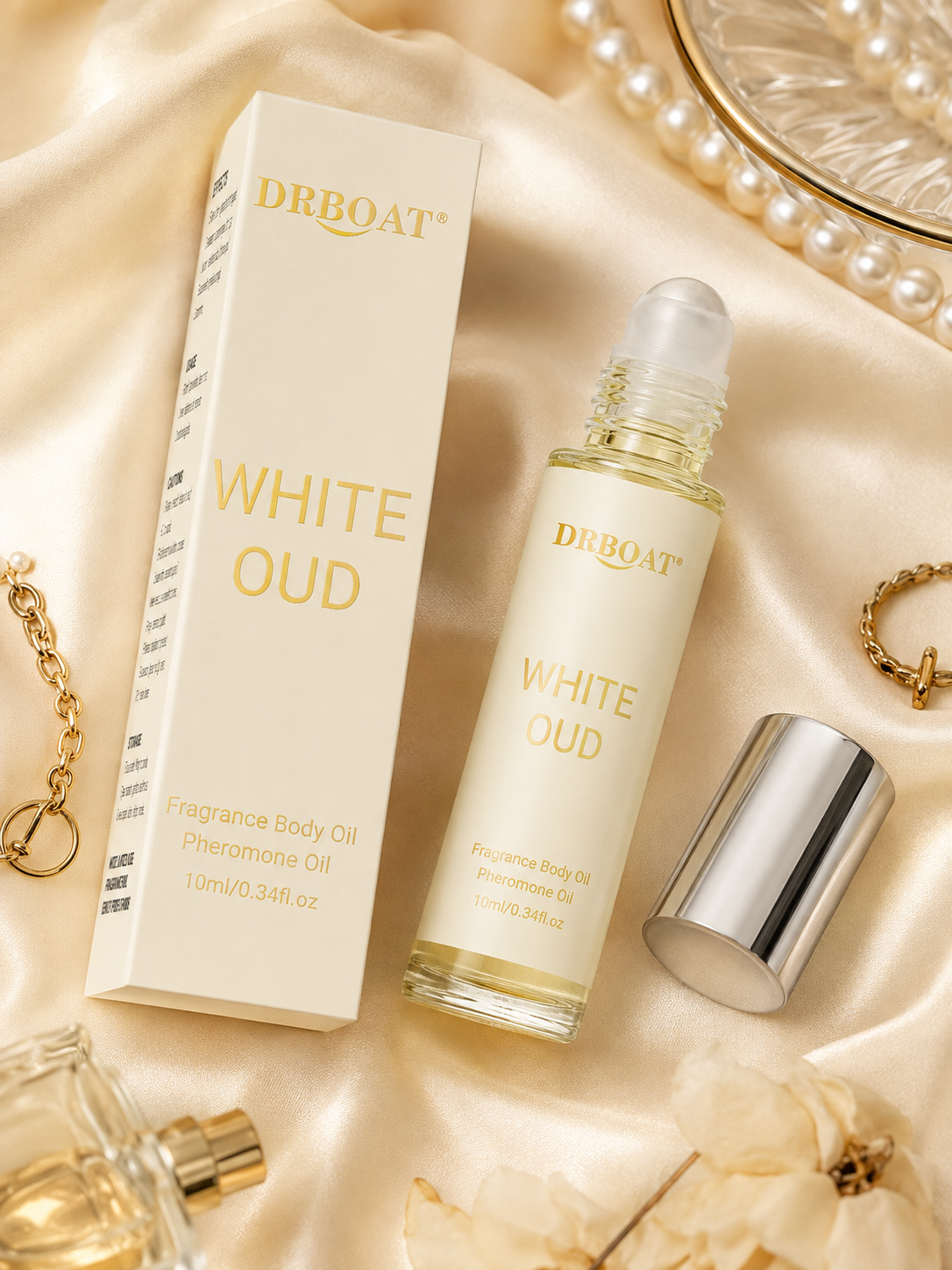 White Oud Pheromone Perfume Oil 10Ml