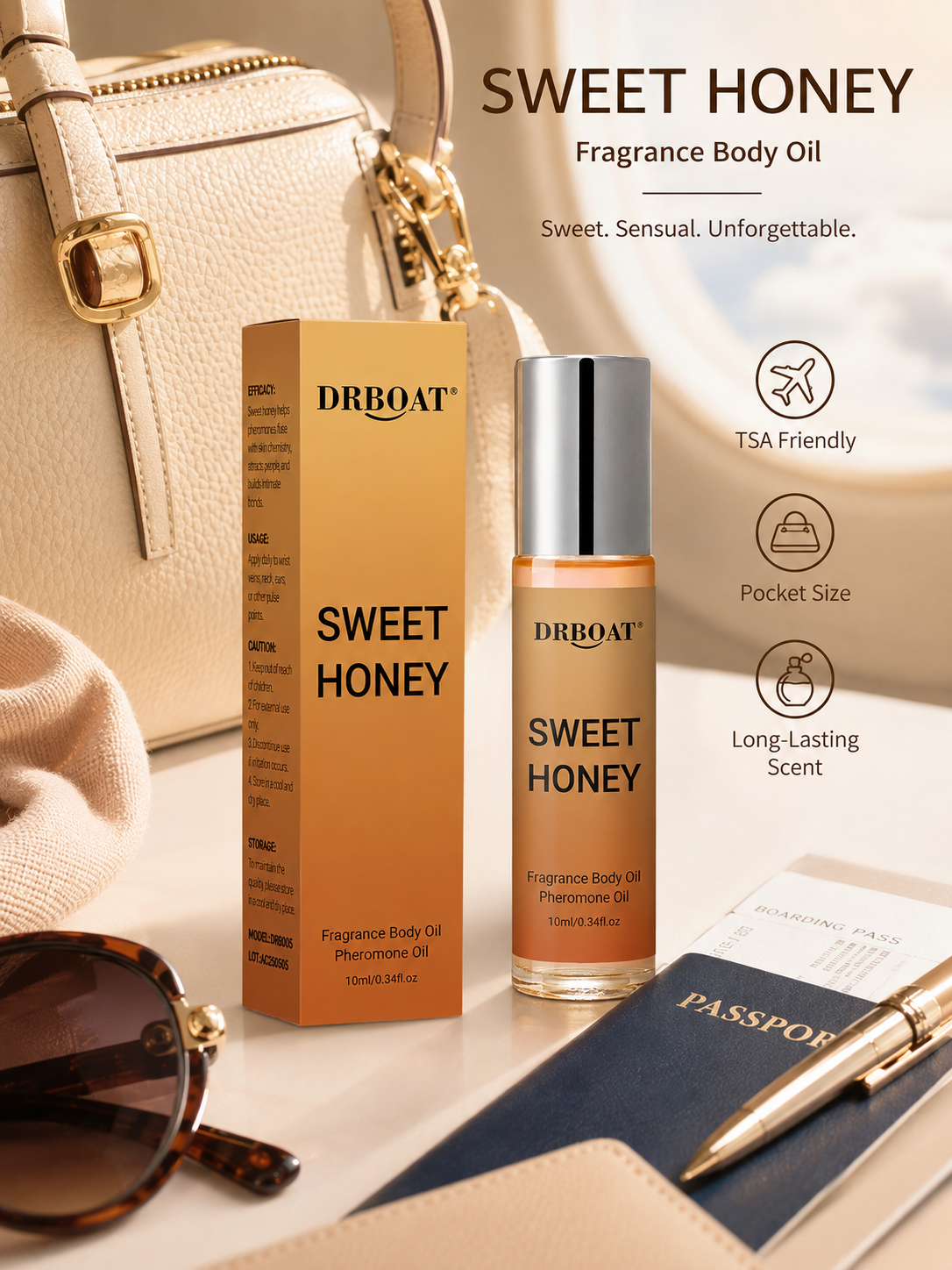 Sweet Honey Pheromone Oil 10Ml
