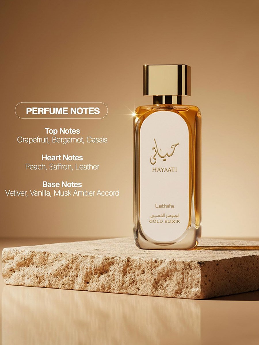 Hayaati Gold Elixir Eau de Parfum, 100ml