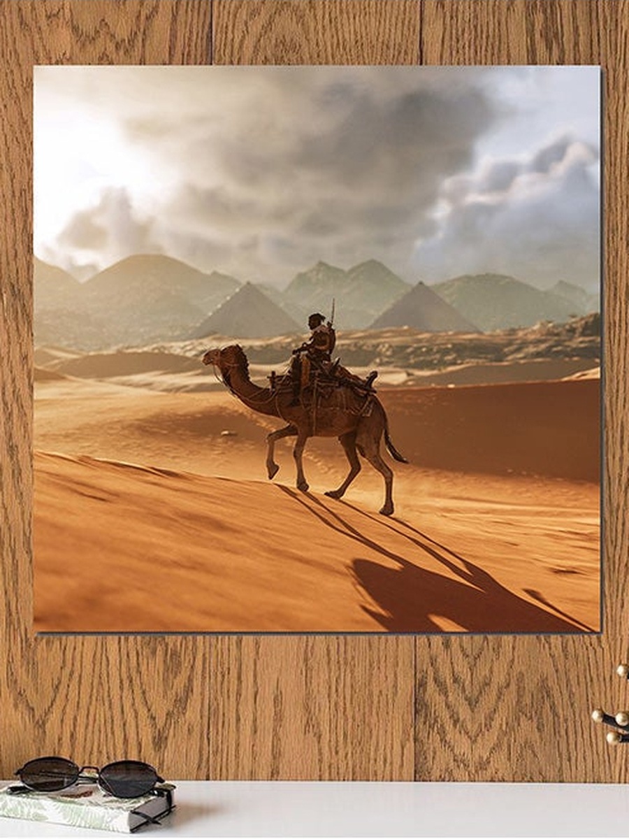 لوحة جدارية جمل 30*30 سم