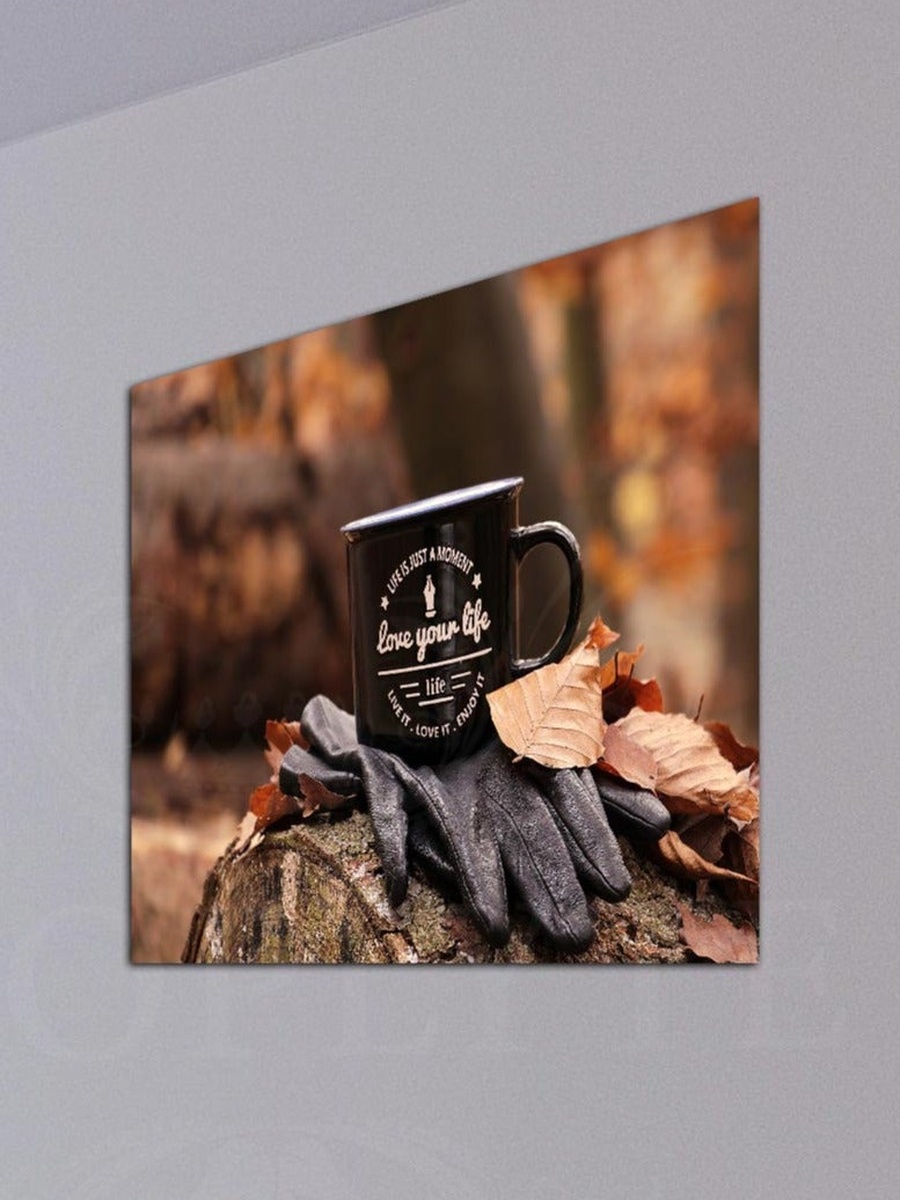 Fight For Your Future Autumn Mug Decorative Wall Art, 30CM x 30CM