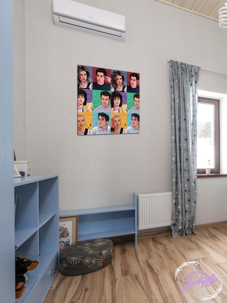 Friends Serial Decorative Wall Art, 30CM x 30CM