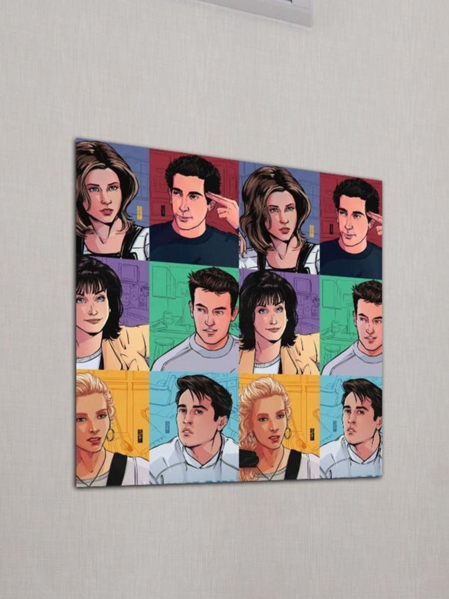 Friends Serial Decorative Wall Art, 30CM x 30CM
