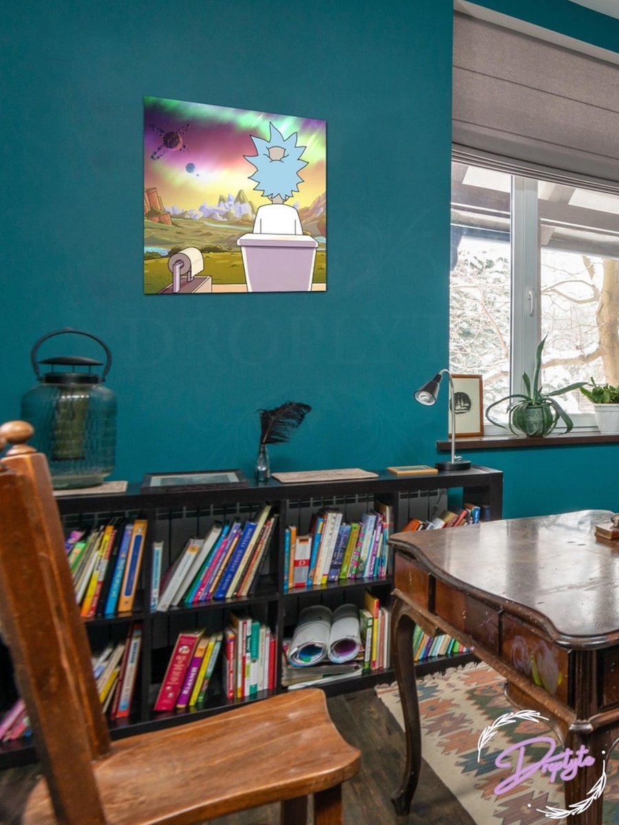 Rick and Morty Shy Pooper Puzzle Decorative Wall Art, 30CM x 30CM