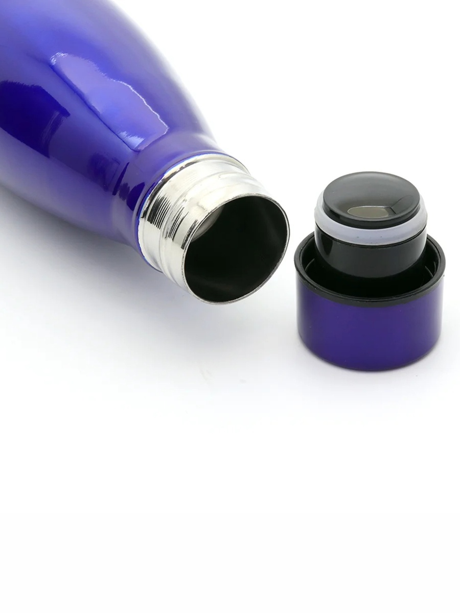 Estasi Blue Stainless Steel Water Bottle 500ml