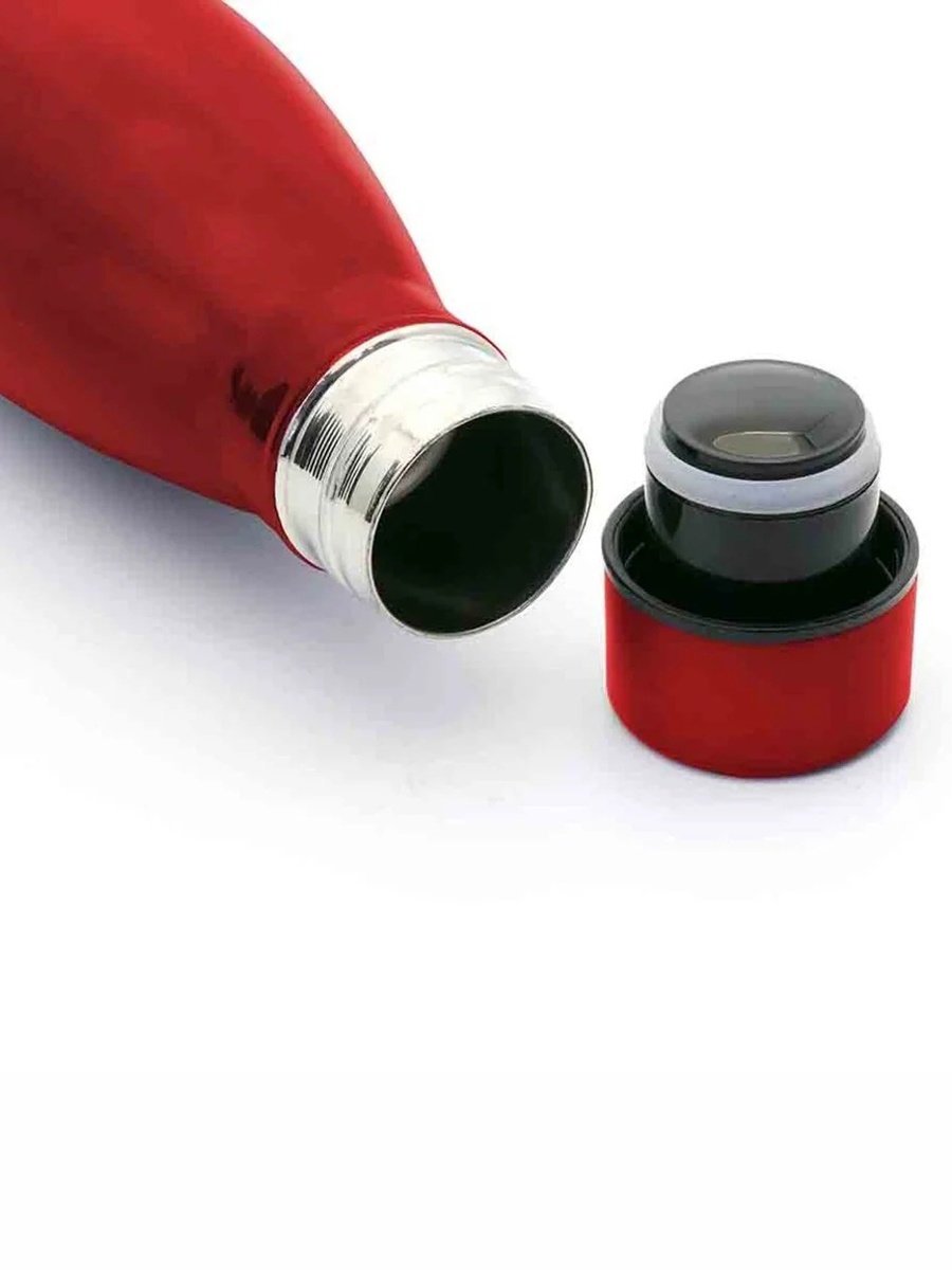 Red Stainless Steel Water Bottle - 500ml