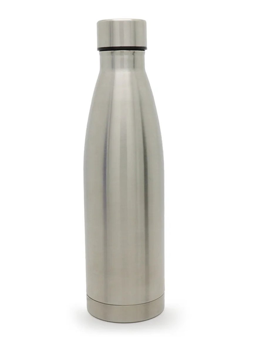 Silver Estasi Stainless Steel Water Bottle 500ml