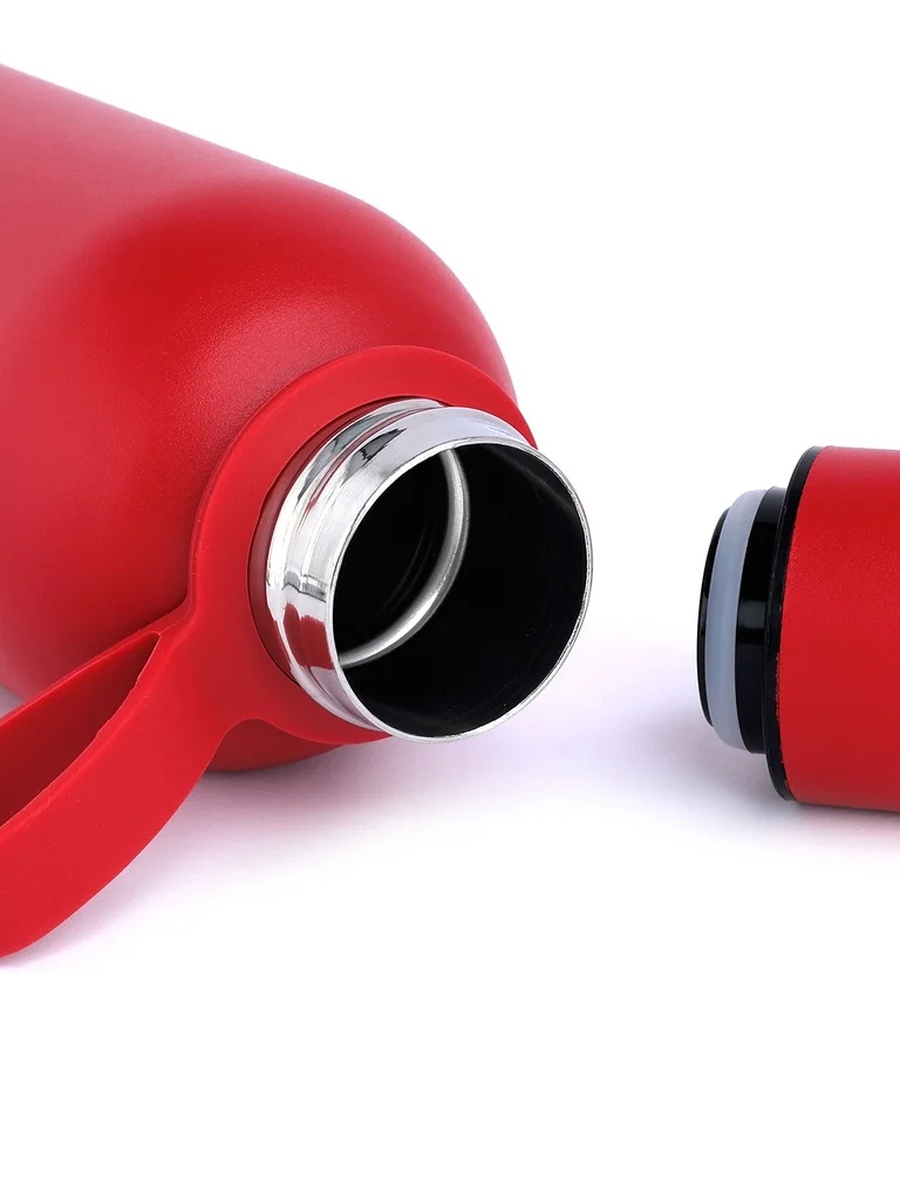 Stainless Steel Water Bottle - Red, 500ml