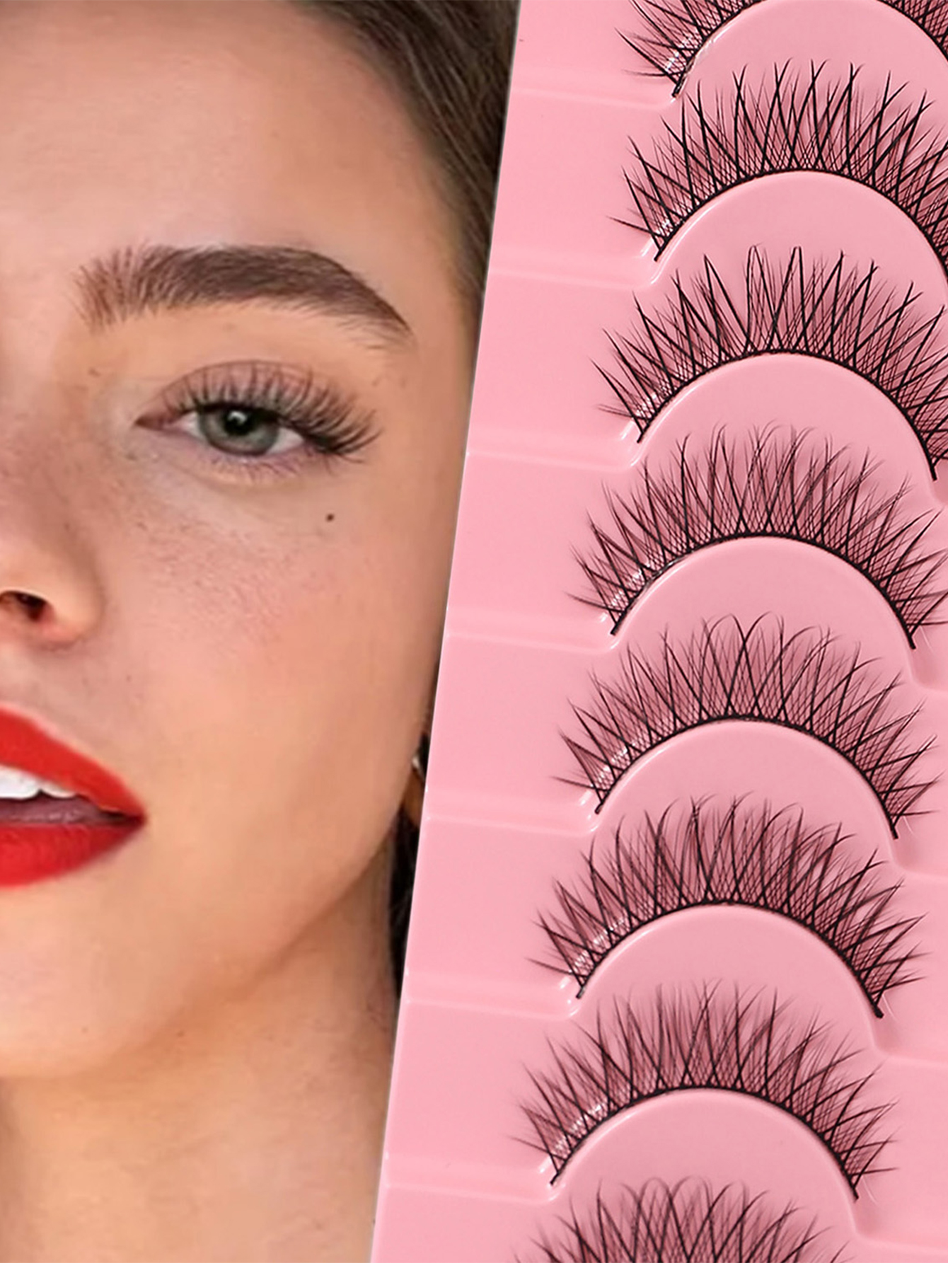 Volumizing False Eyelashes - 10 Pairs