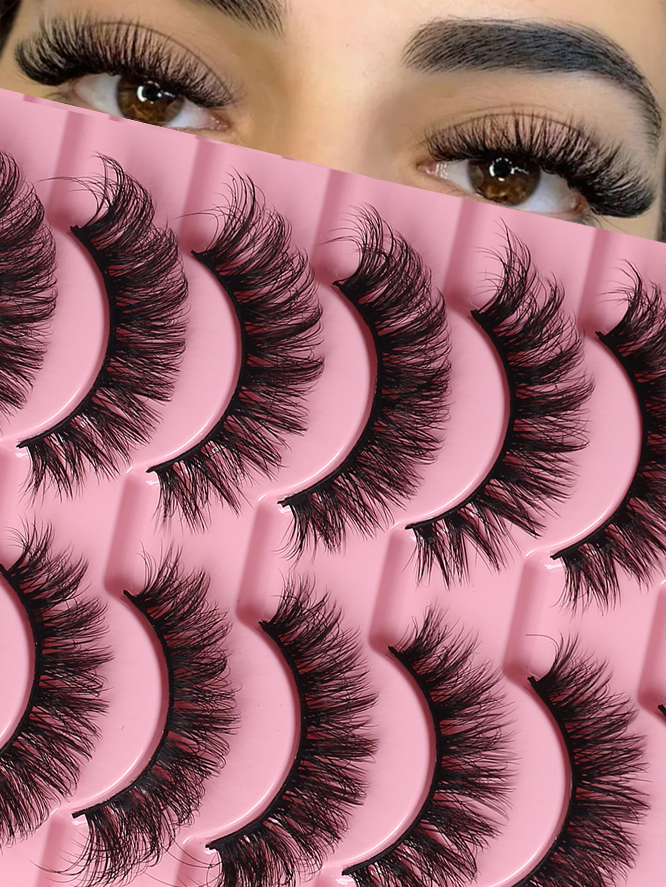 30 Pairs Volumizing False Eyelashes
