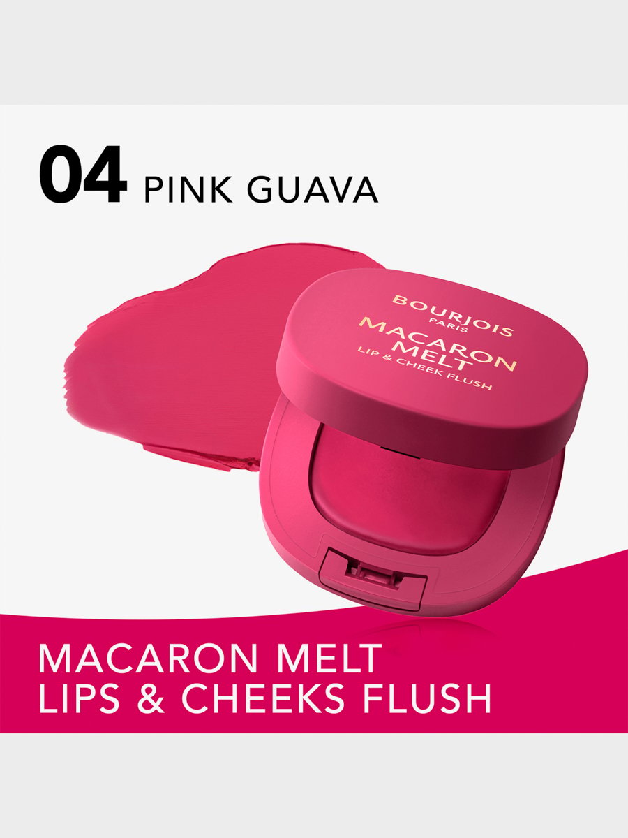 Macaron Melt Lip and Cheek Flush  - 4 - Pink Guava