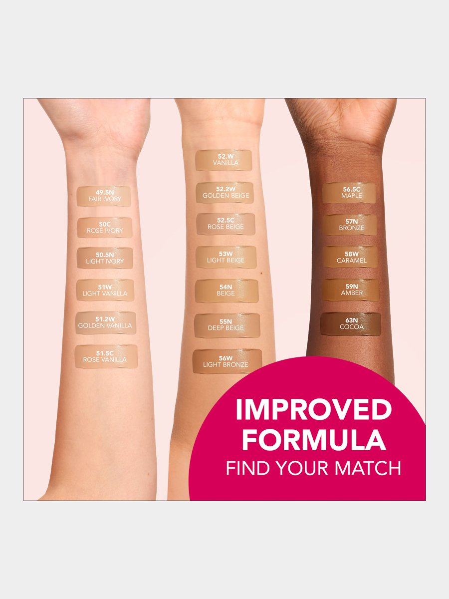 Healthy Mix Anti-Fatigue Foundation - 56W - Light Bronze, 30Ml